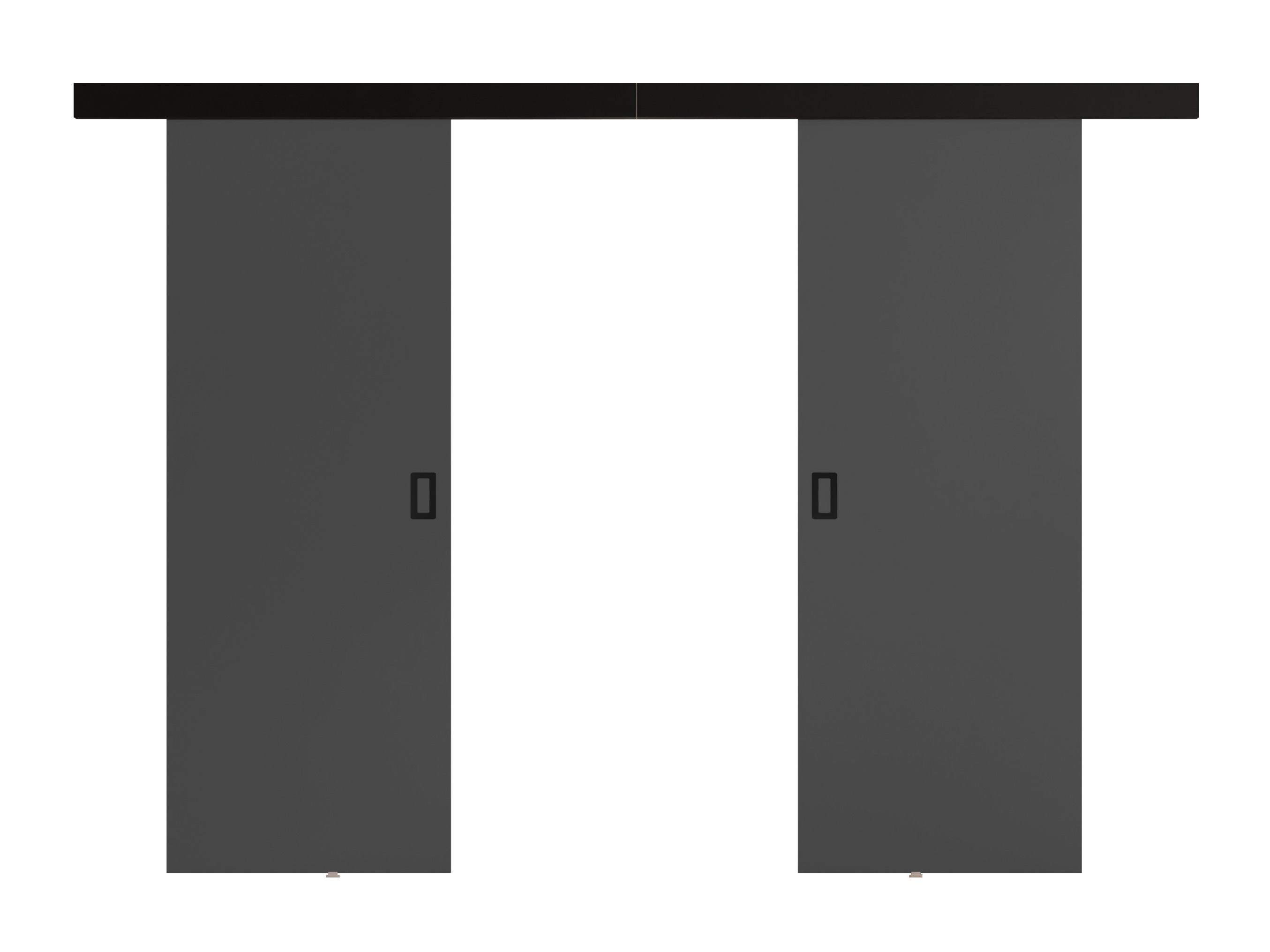Συρόμενες πόρτες Dover 199 (Γραφίτης)