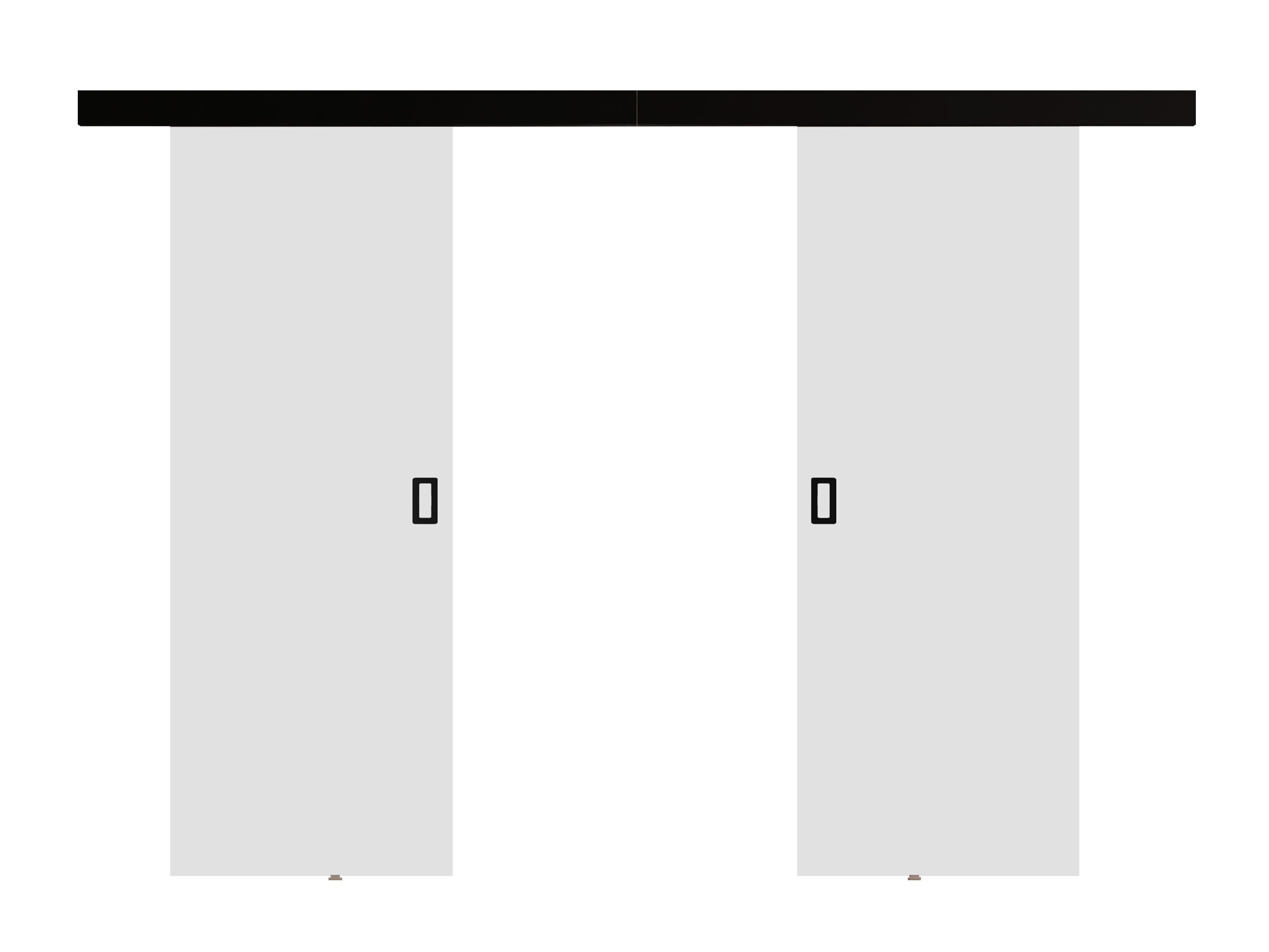 Συρόμενες πόρτες Dover 200 (Άσπρο)