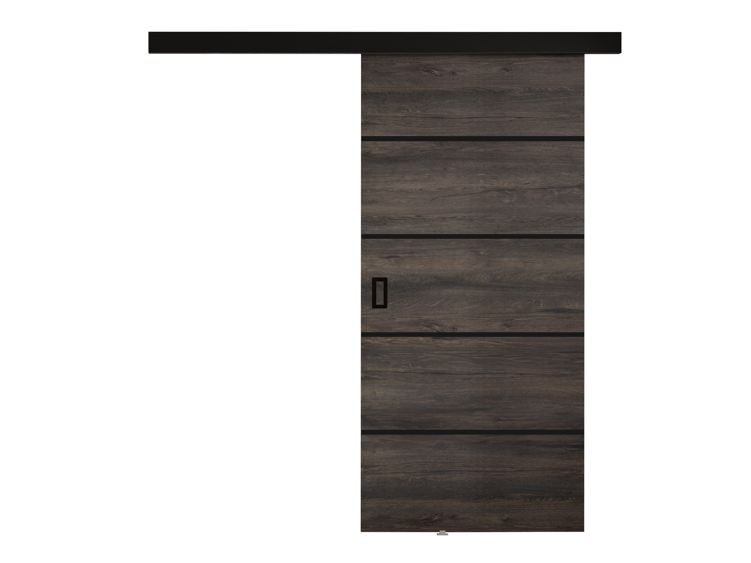 Συρόμενες πόρτες Dover 214 (Σκούρα φλαμουριά)