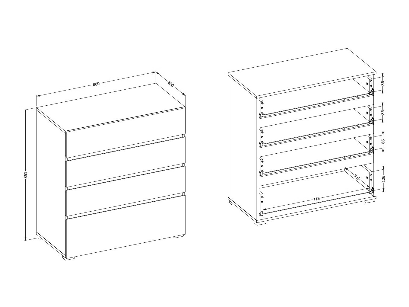 Συρταριέρα SG4346