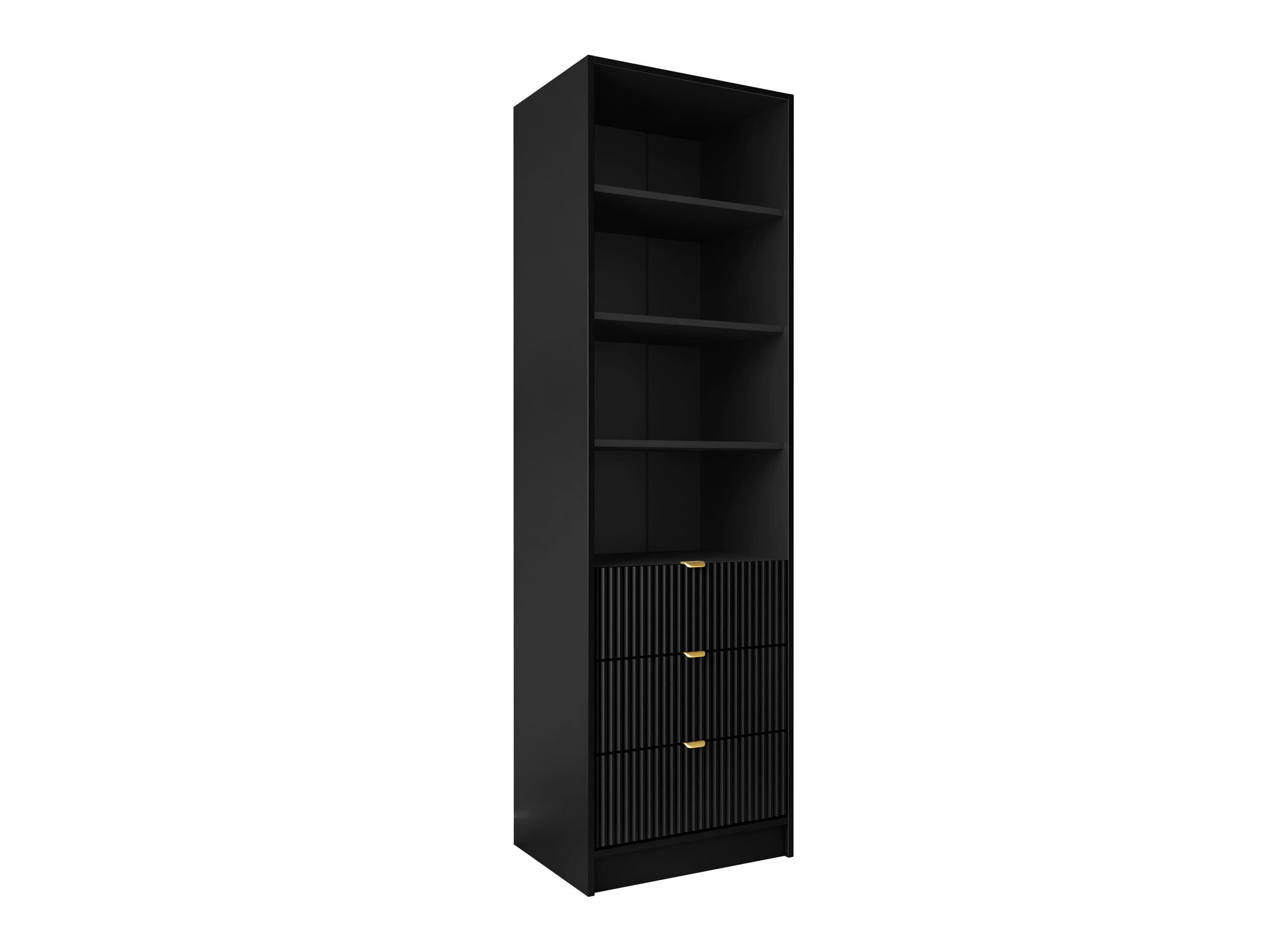 Βιβλιοθήκη Comfivo Papilio (Μαύρο)