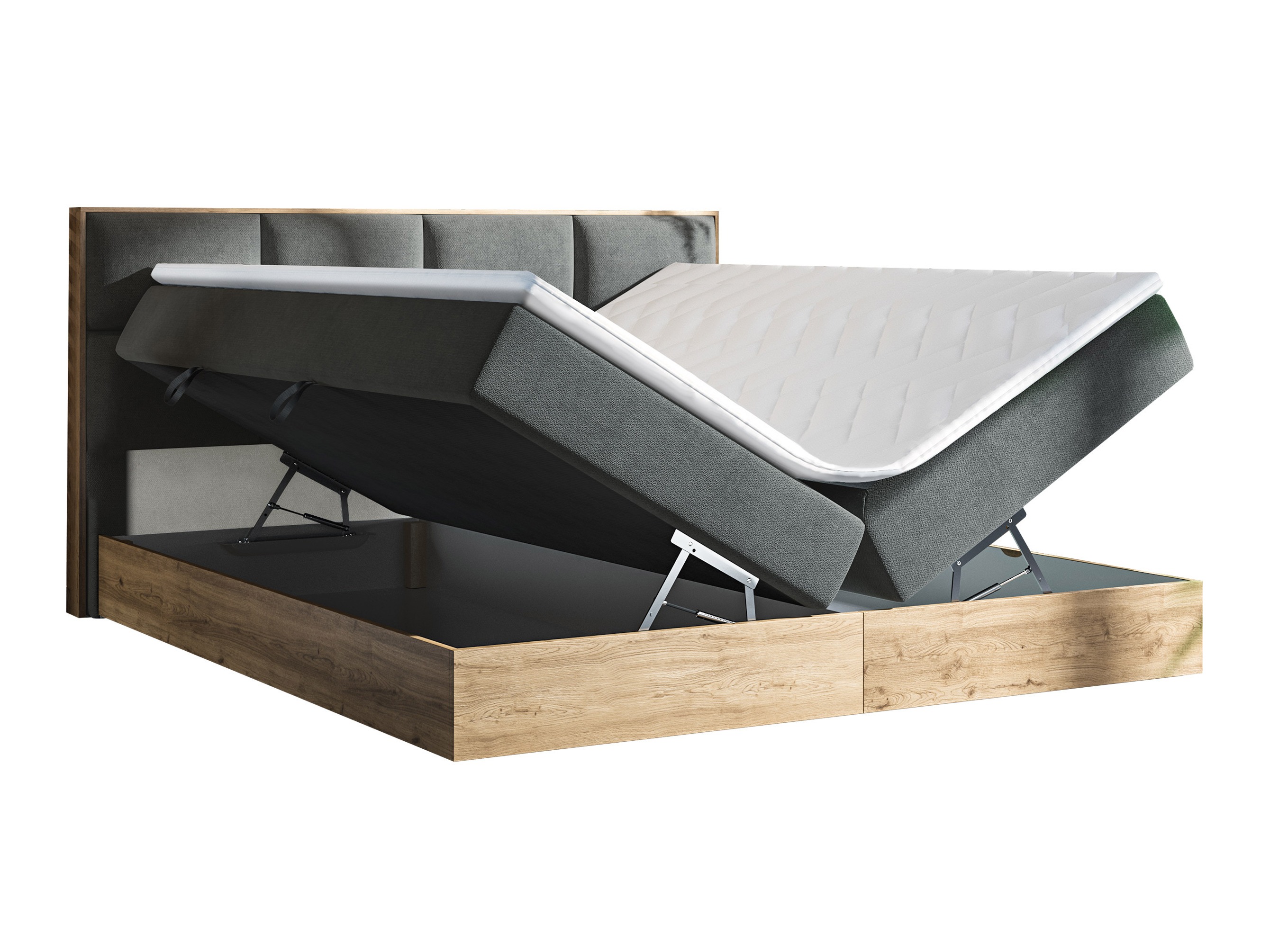 Continental bed ComfiDream Miraena (Golden oak + Soro 100)