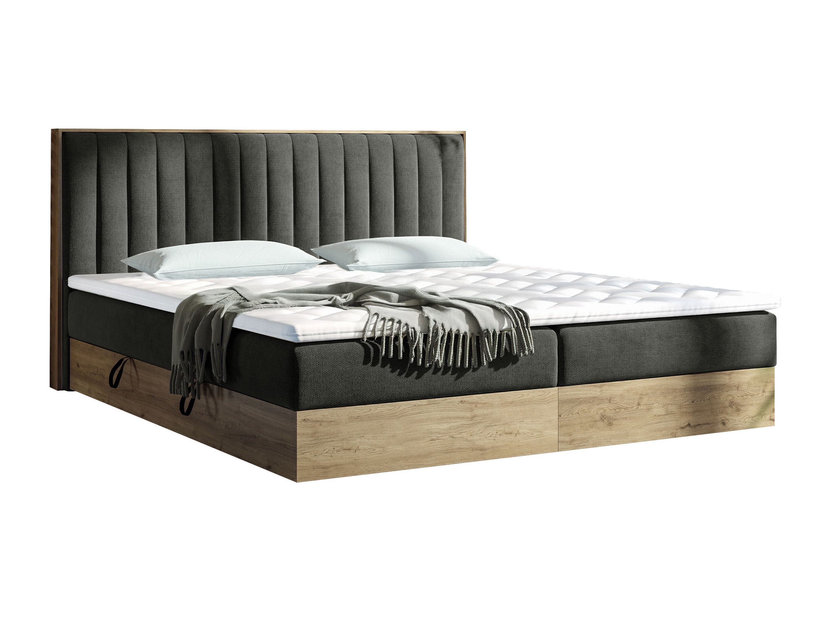 Continental bed ComfiDream Odelra (Golden oak + Soro 24)
