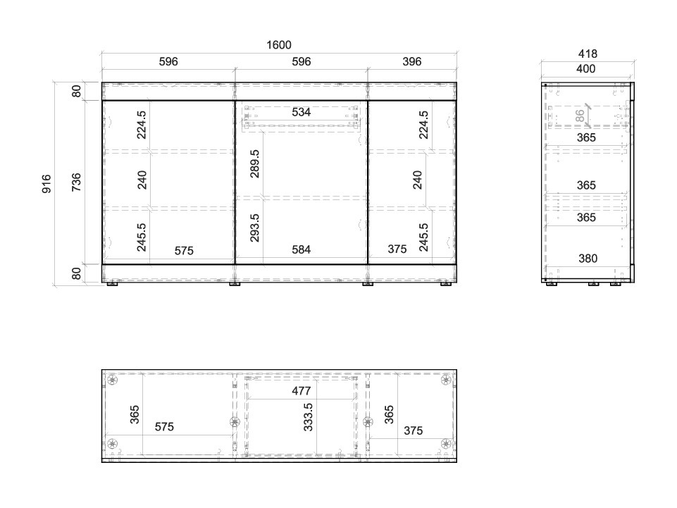 Συρταριέρα Orlcali 102
