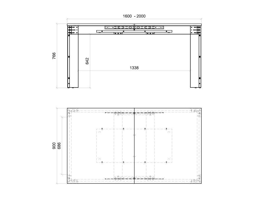 Τραπέζι Orlcali 106