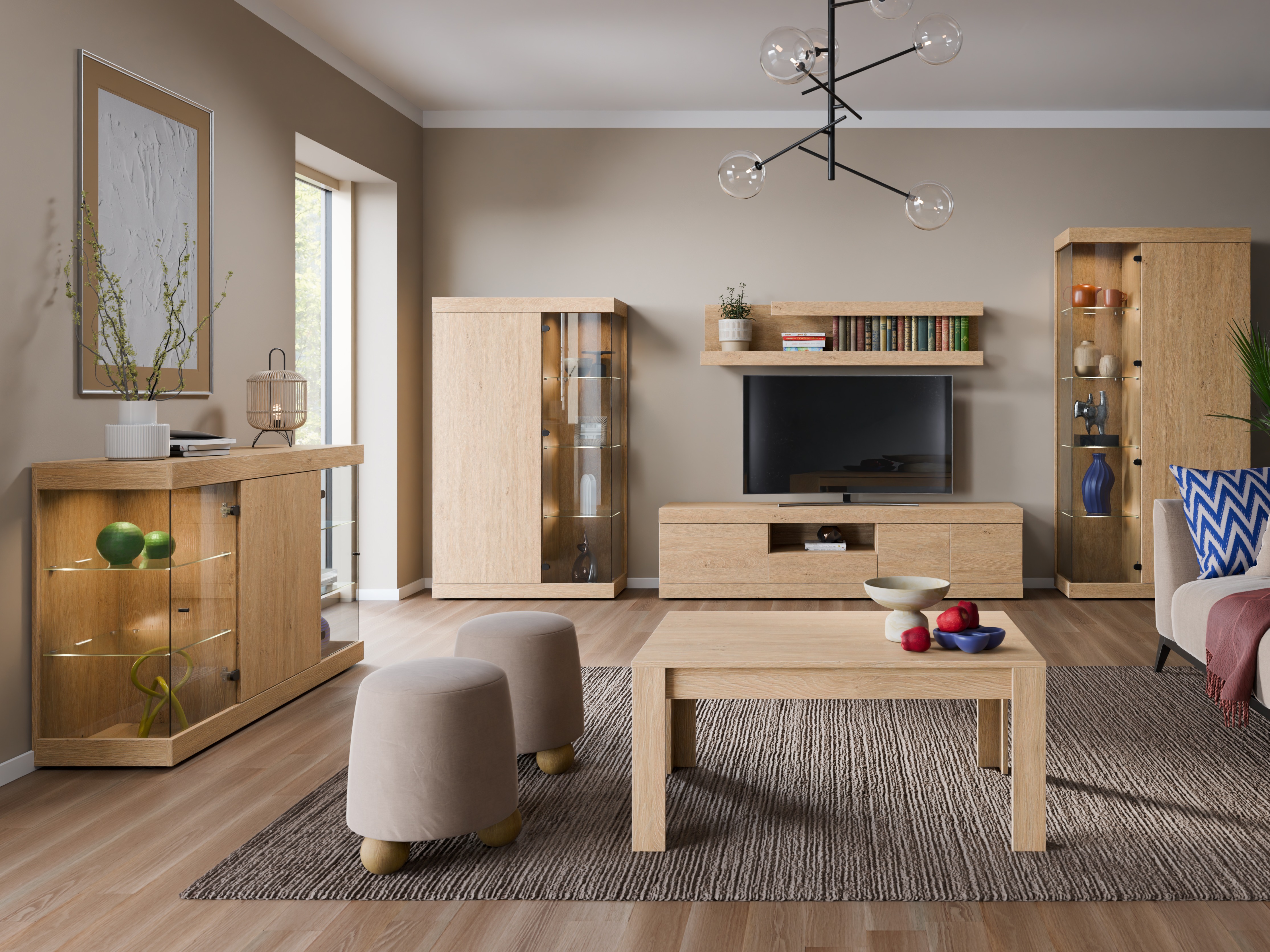 Bookcase Orlcali 107