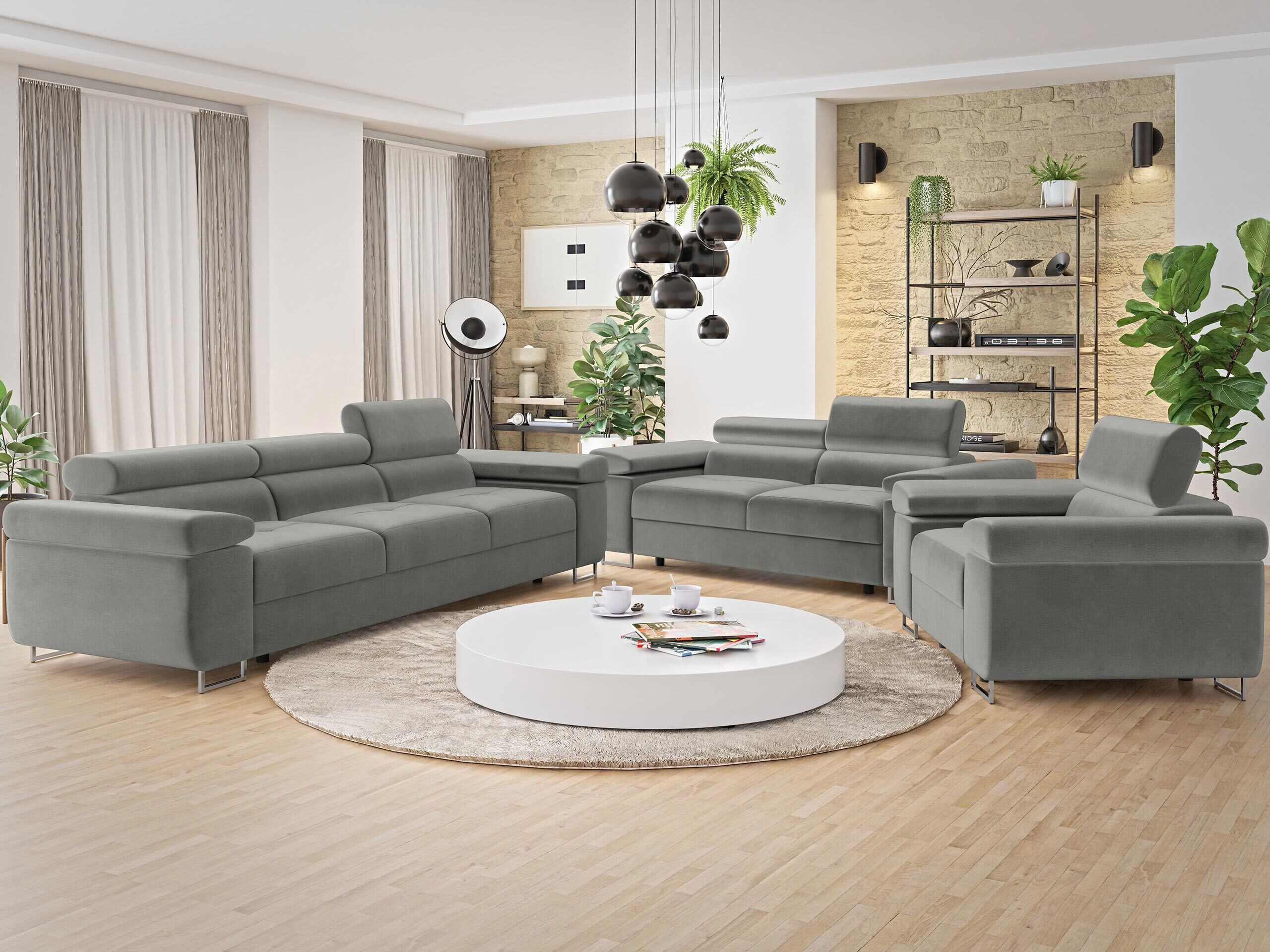 Σετ ταπετσαρισμένων επίπλων Comfivo Vinetum (Polo 894)