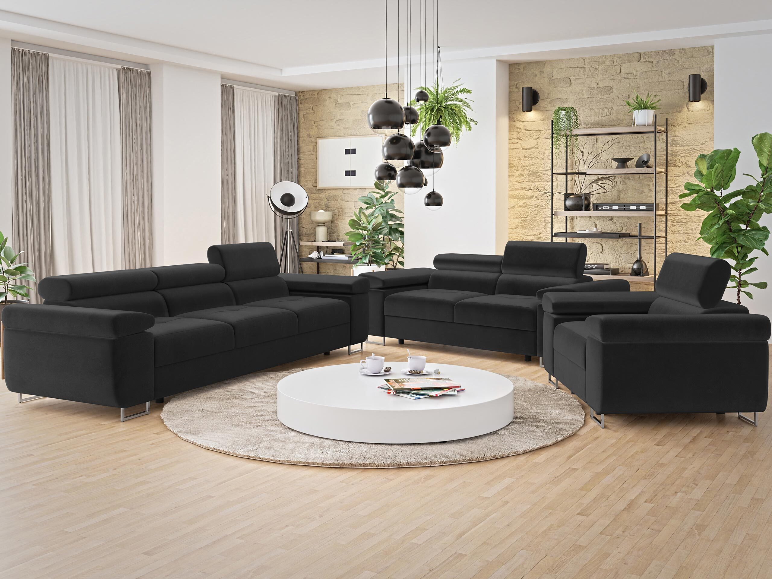 Σετ ταπετσαρισμένων επίπλων Comfivo Vinetum (Polo 897)