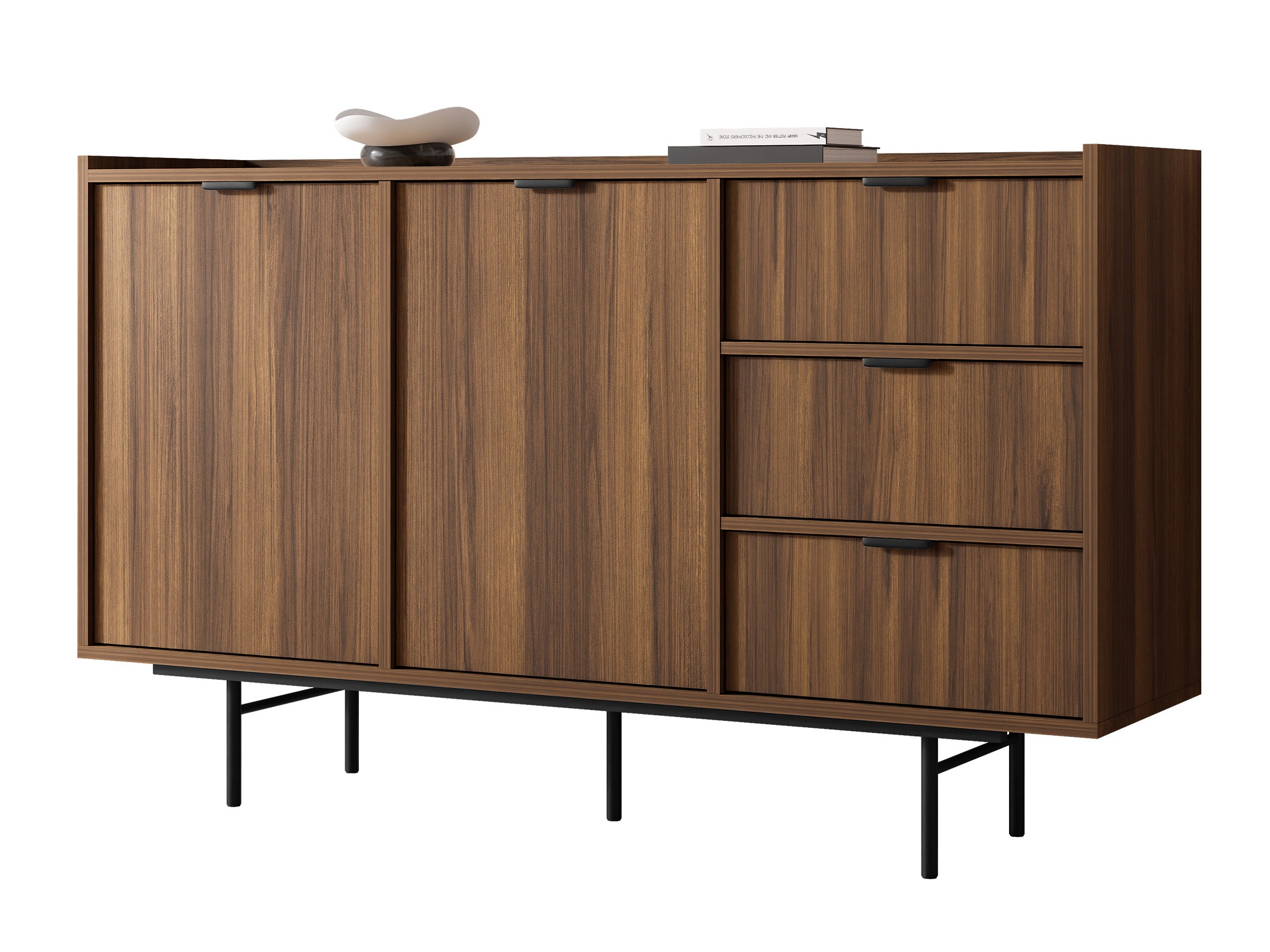 Chest of drawers Studos I (Walnut)