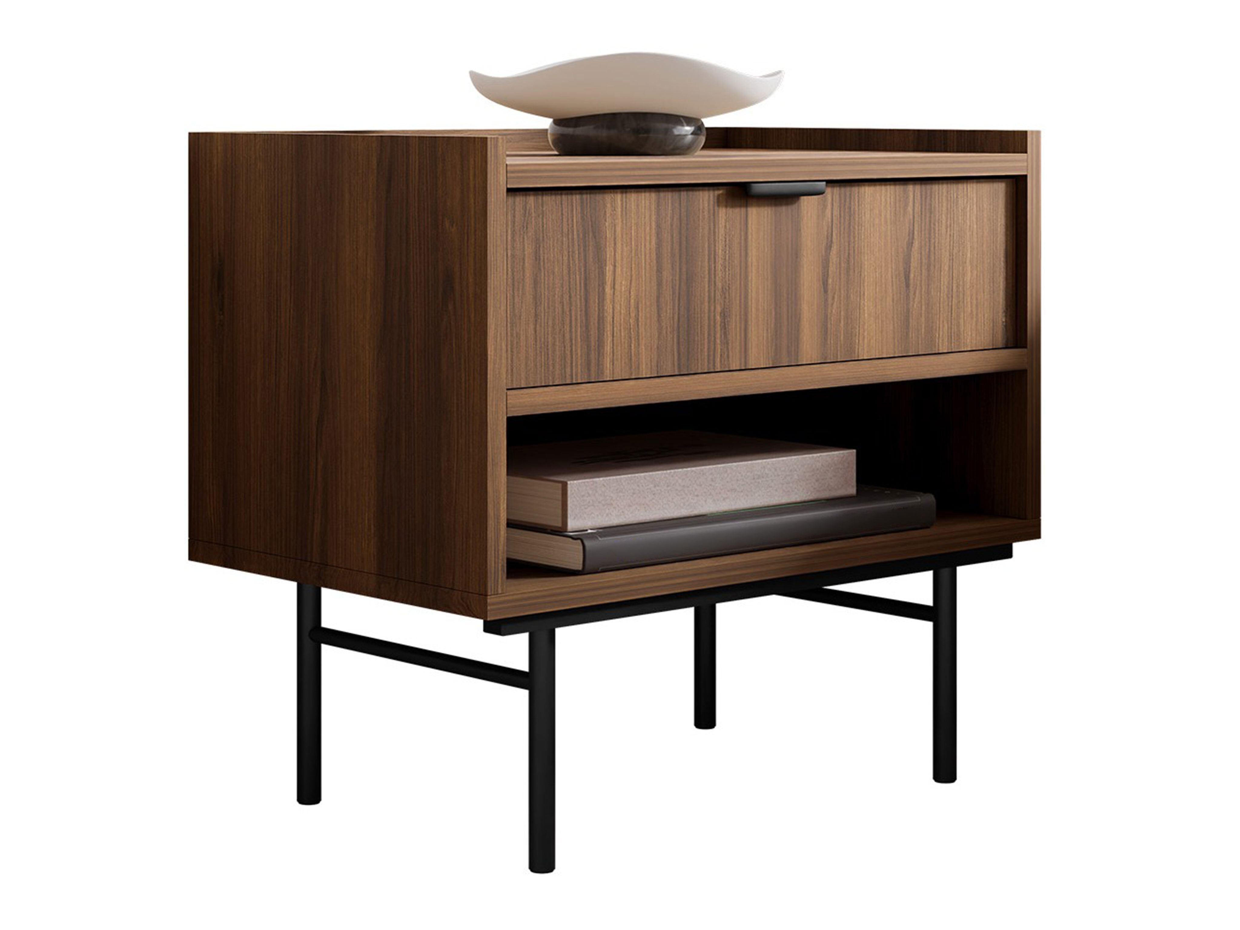 Bedside table Studos (Walnut)