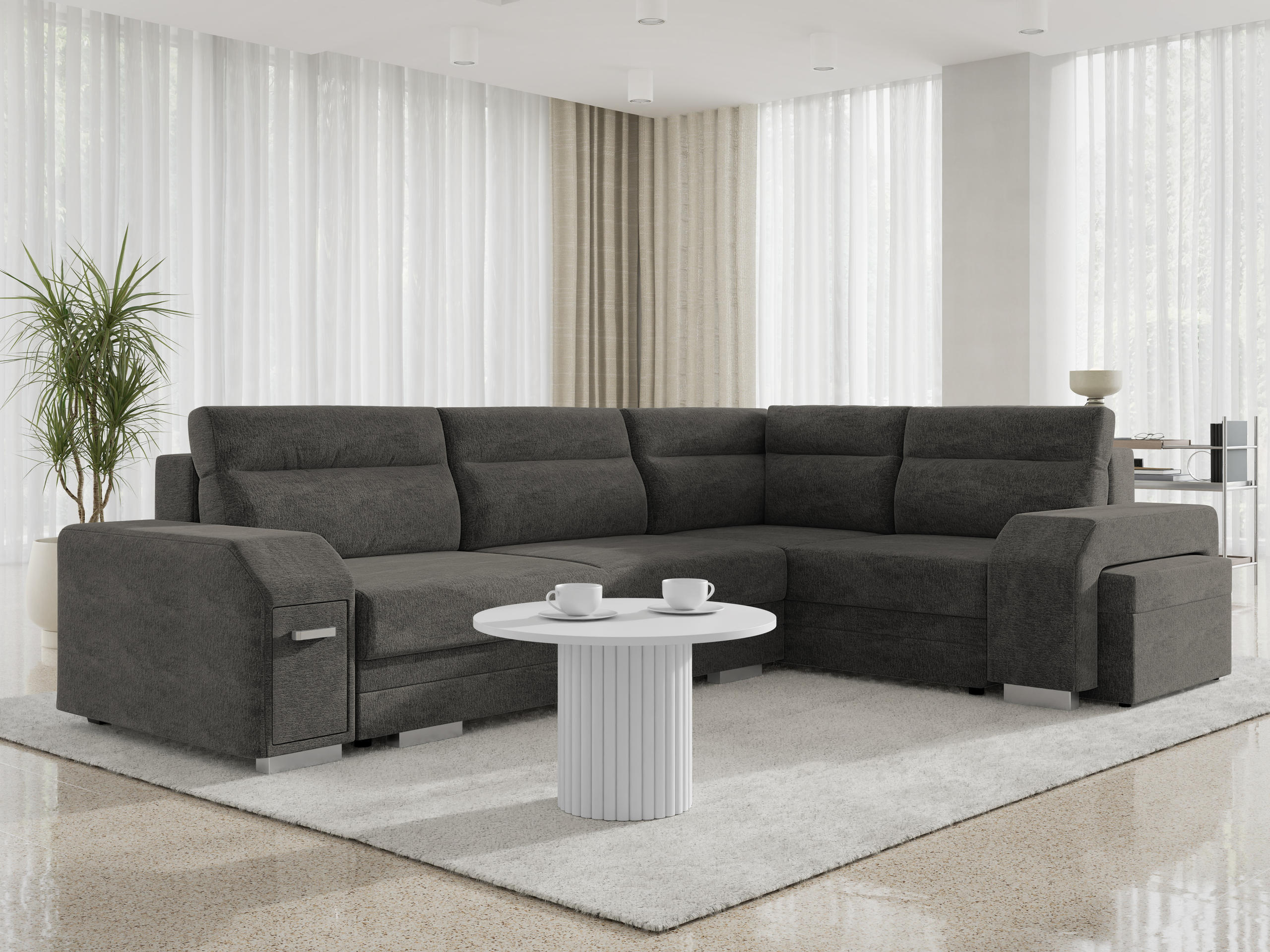 Γωνιακός Καναπές Kingsport 116 (Nazar 225.06)