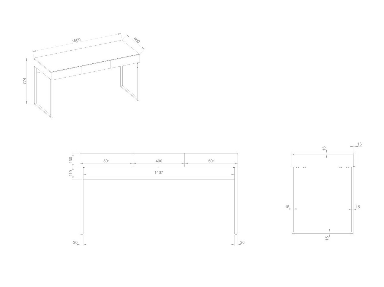 Furniture set Sermavi 134