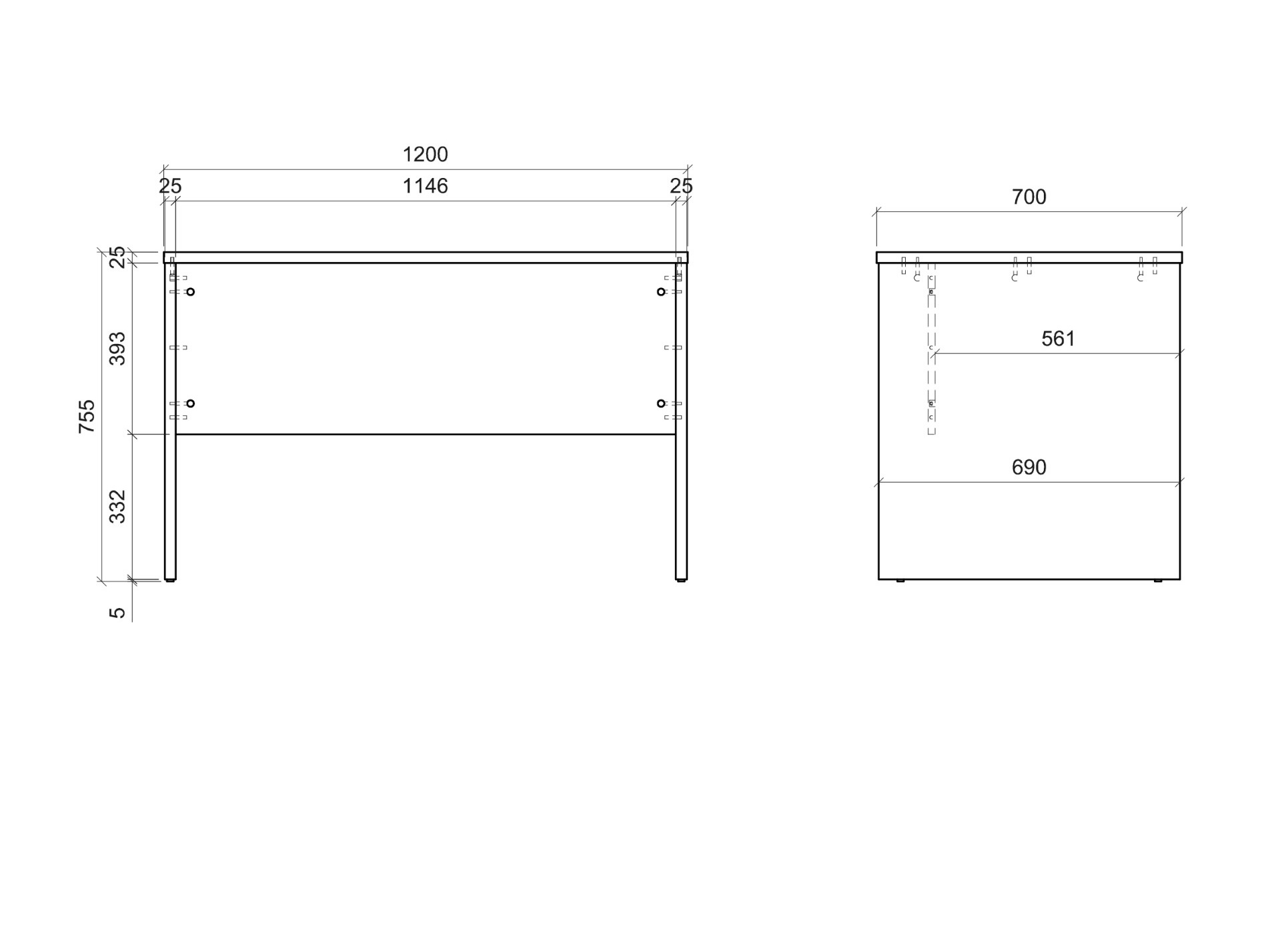 Desk Venlori 133