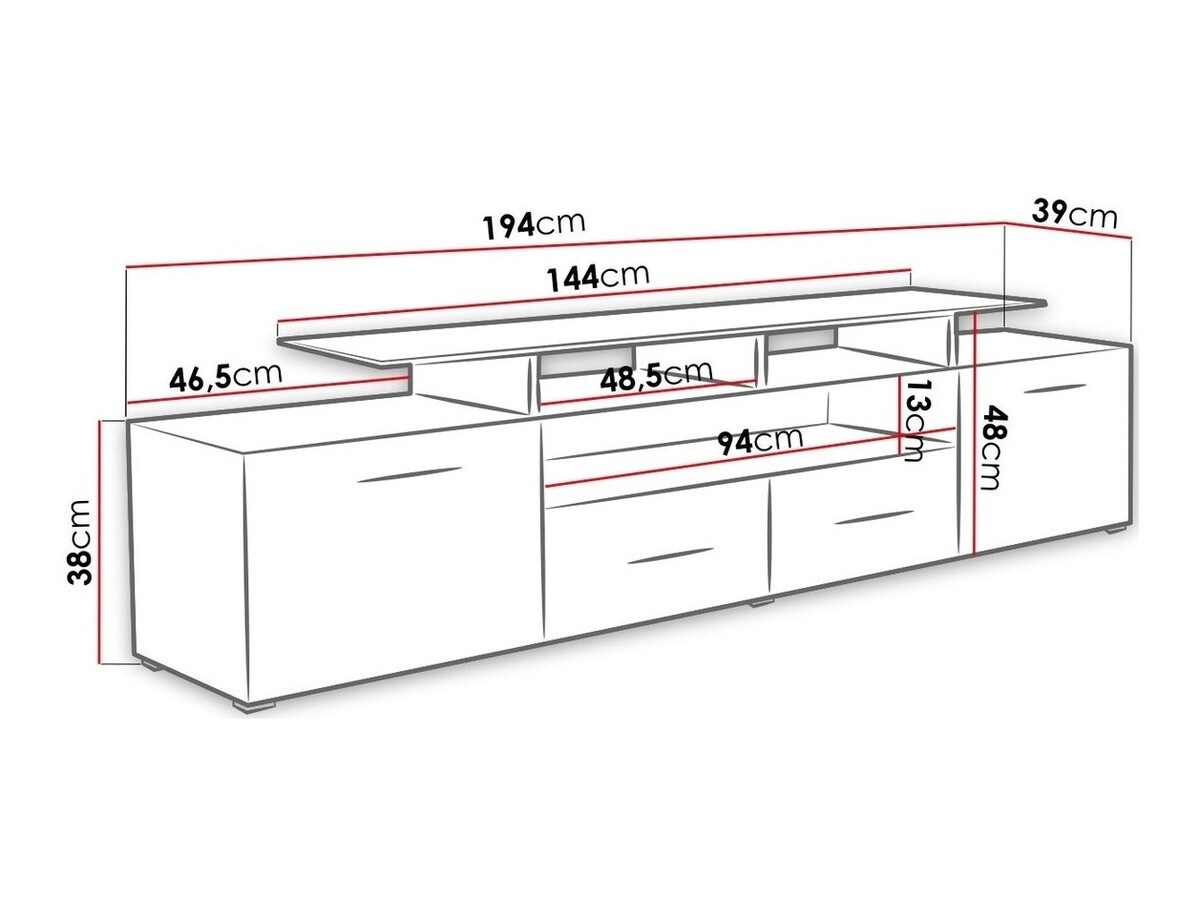 Έπιπλο τηλεόρασης SG4405