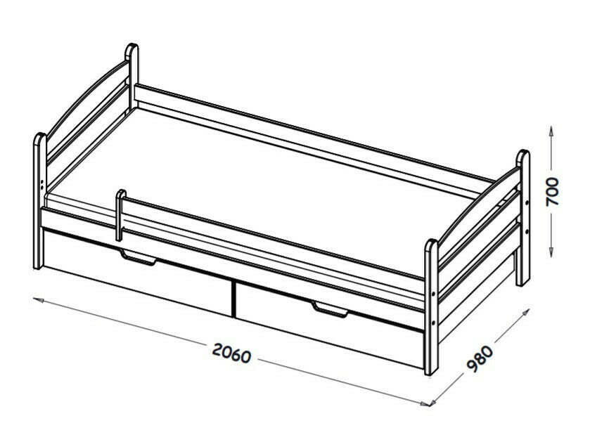 Κρεβάτι SG4409