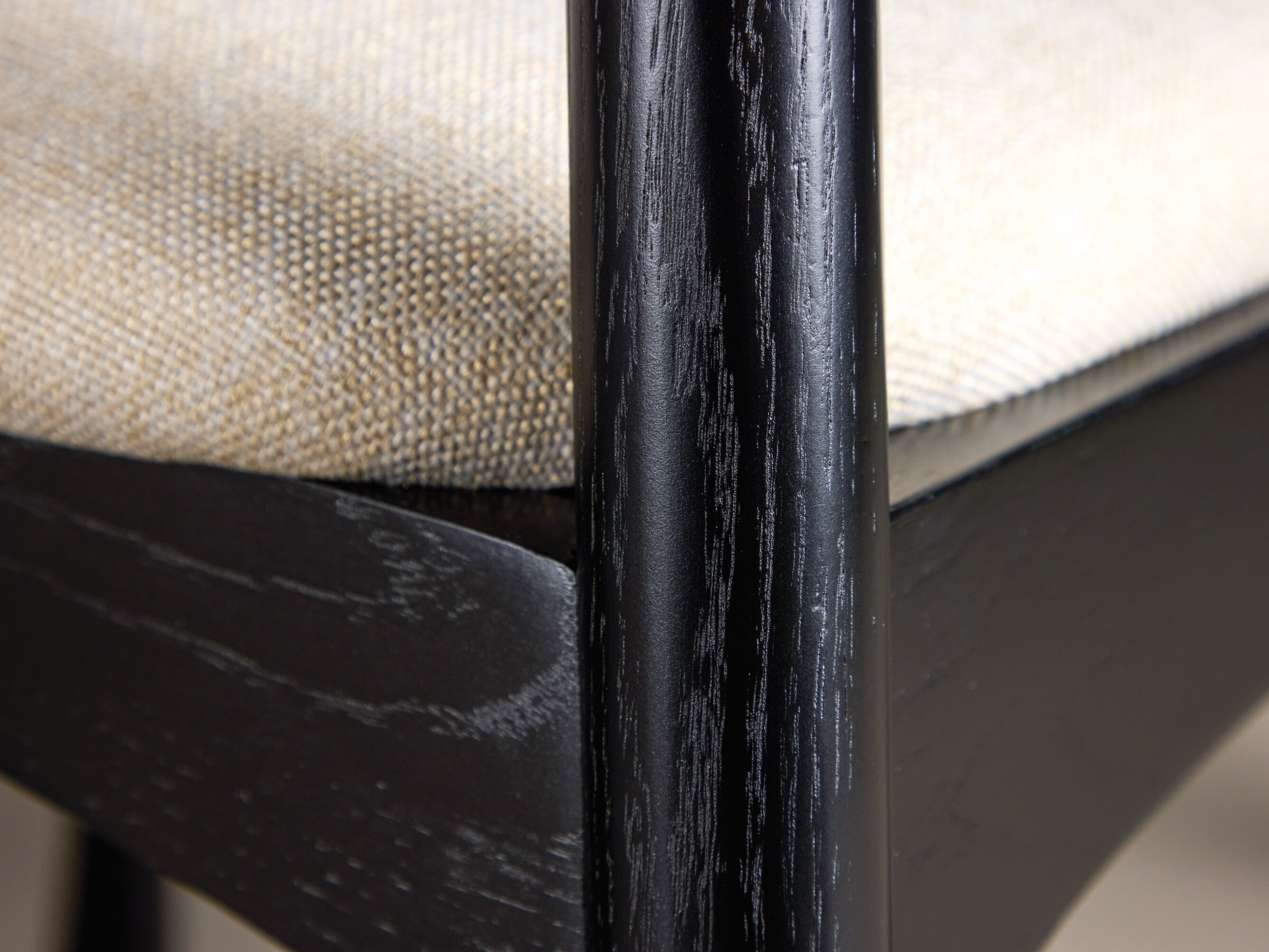 Dining set Dallas 5280 (Black + Beige)
