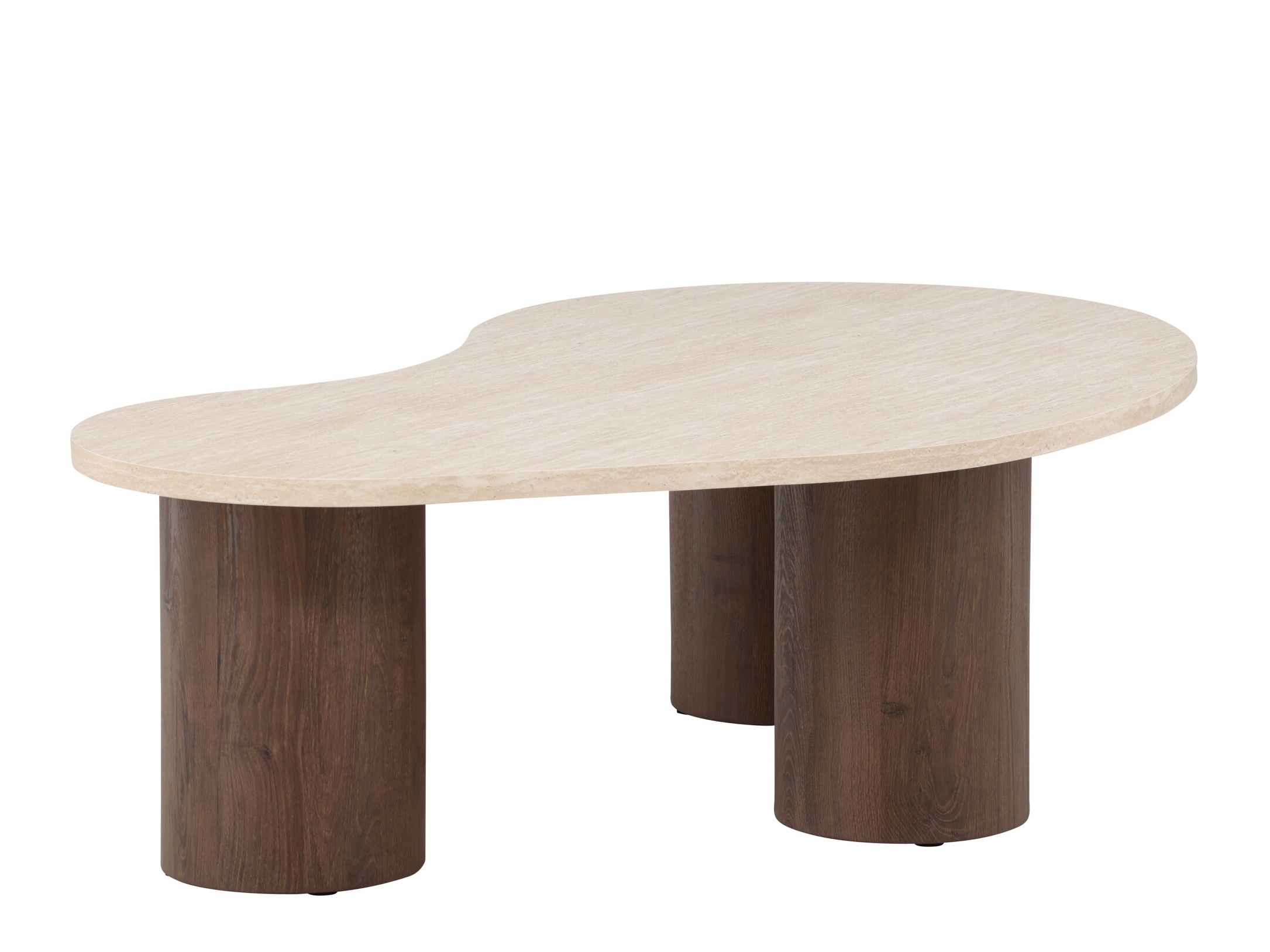Coffee table Dallas 5282 (Beige + Dark brown)