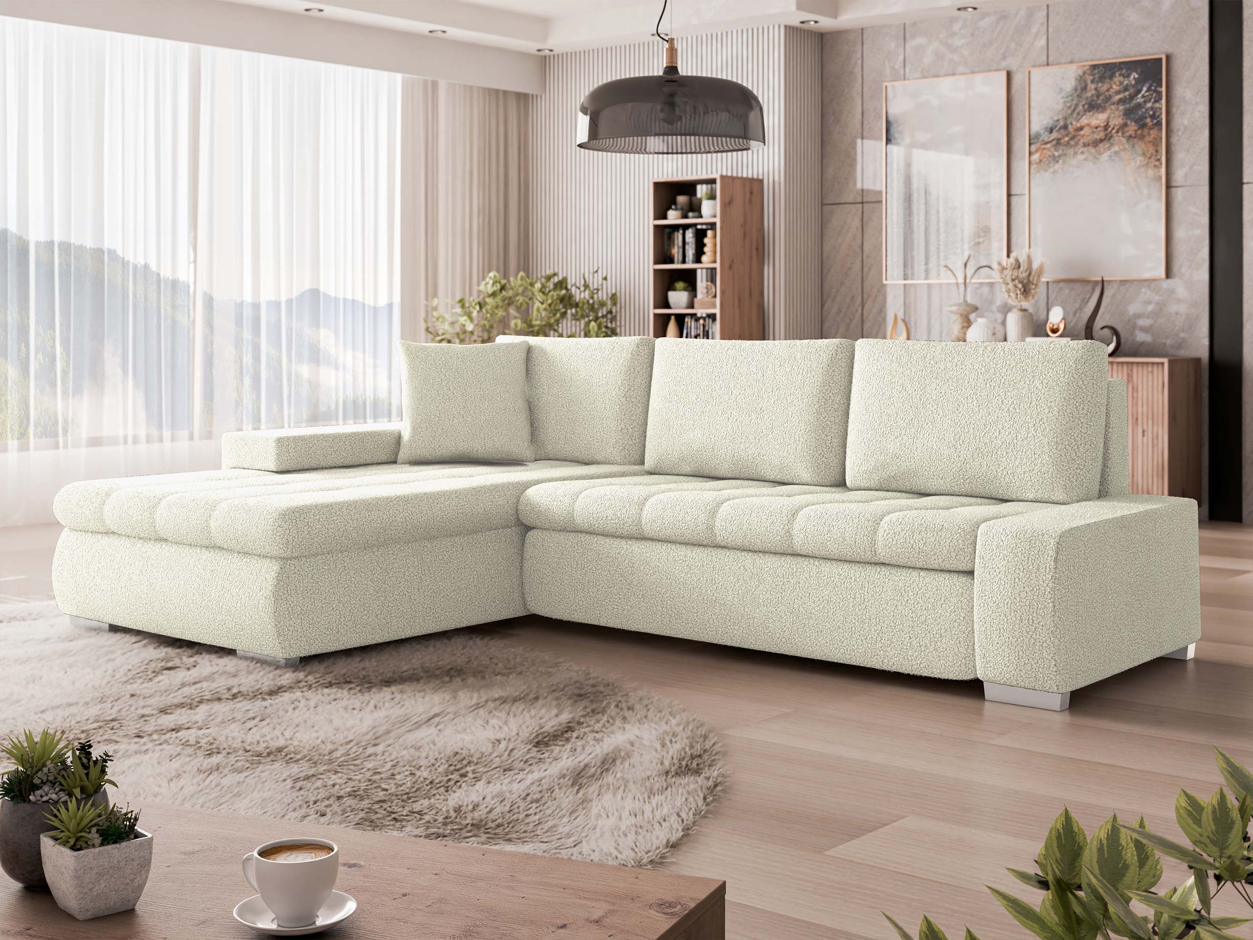 Corner sofa Comfivo Nitor III (Manza 04)