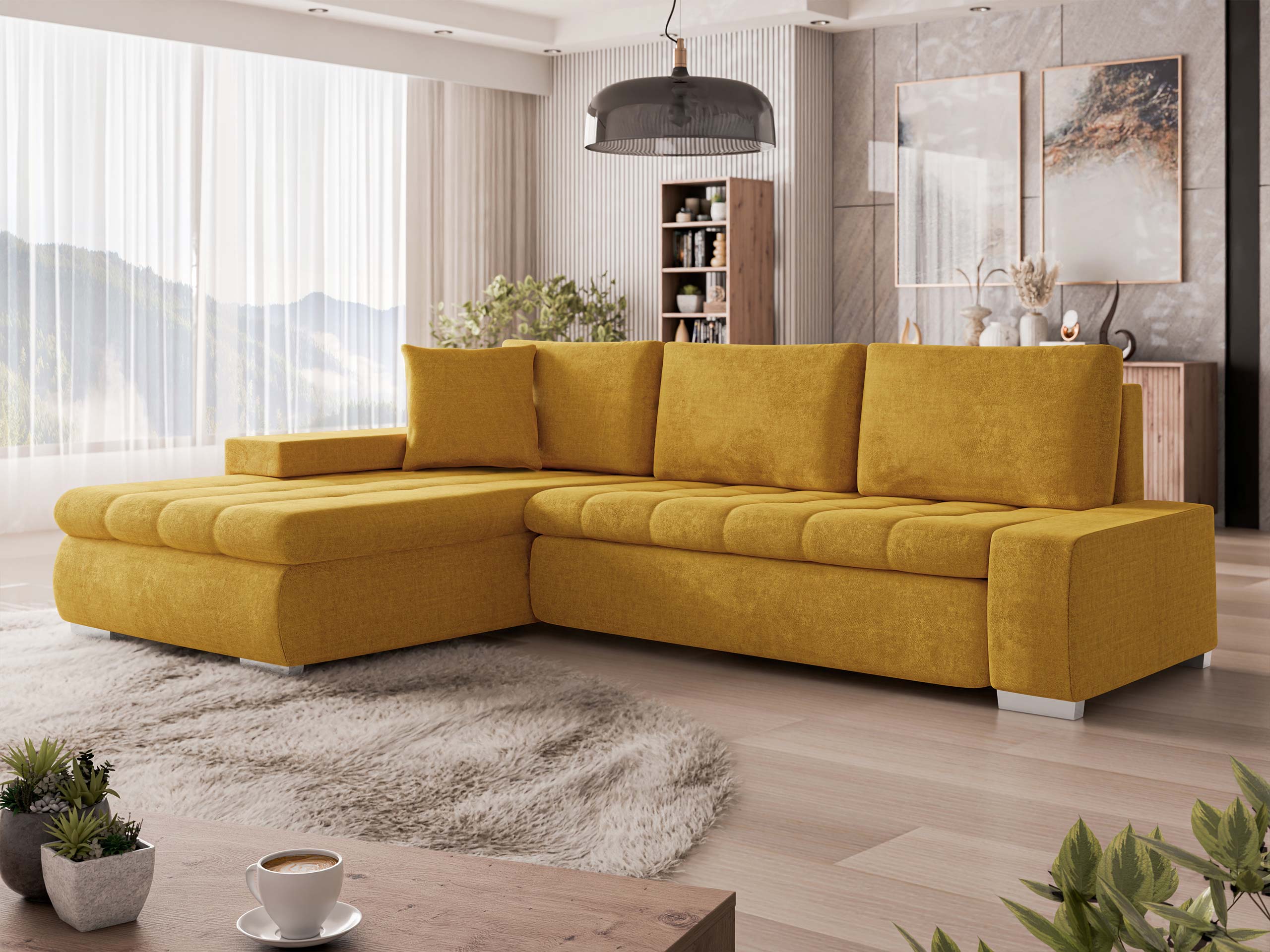 Corner sofa Comfivo Nitor III (Maya 05)