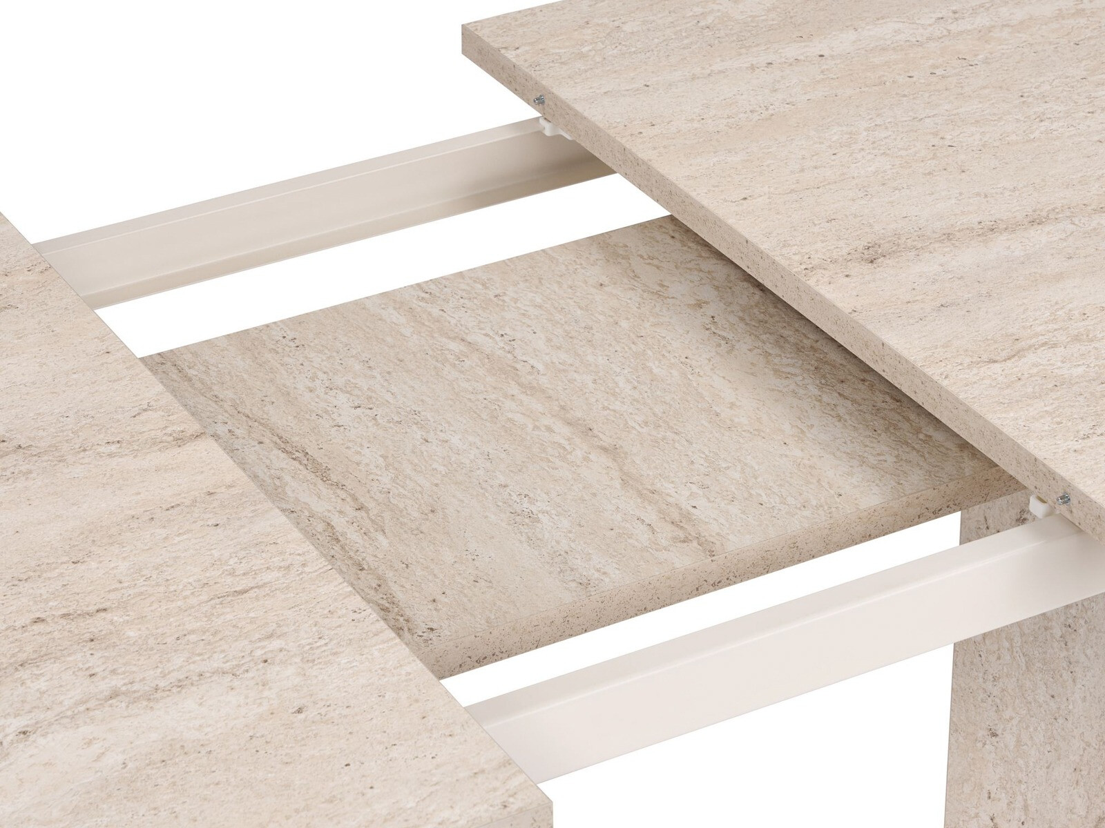 Τραπέζι Novato 146 (Ανοιχτό Travertine)