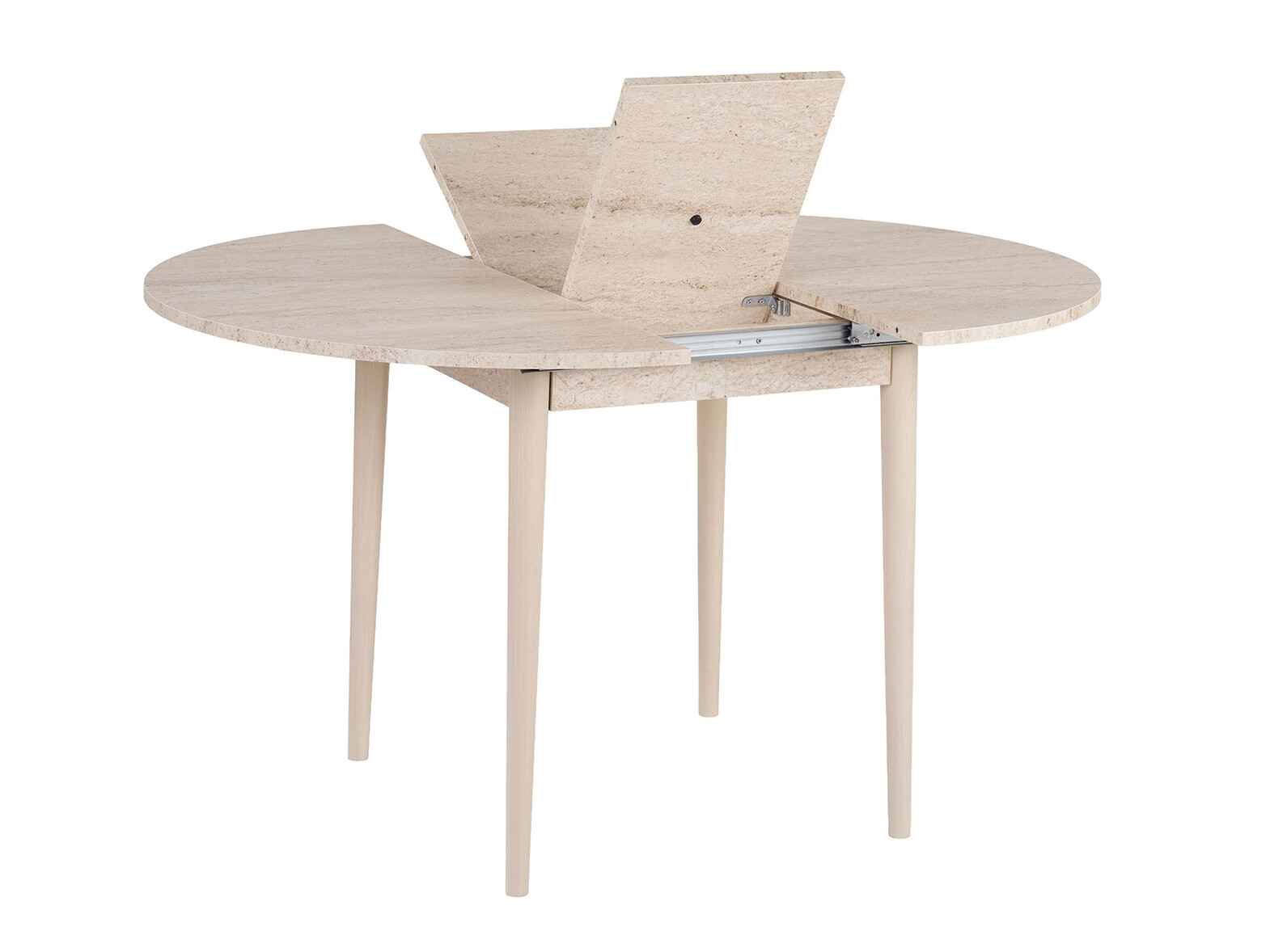 Table Novato 148 (Oak + Light Travertine)