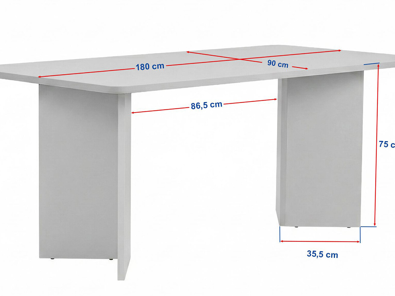 Table Novato 150 (Light Travertine)