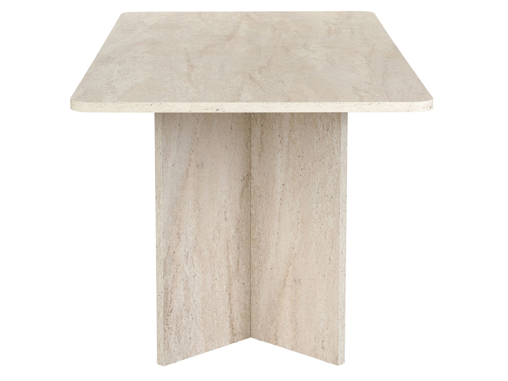Τραπέζι Novato 150 (Ανοιχτό Travertine)