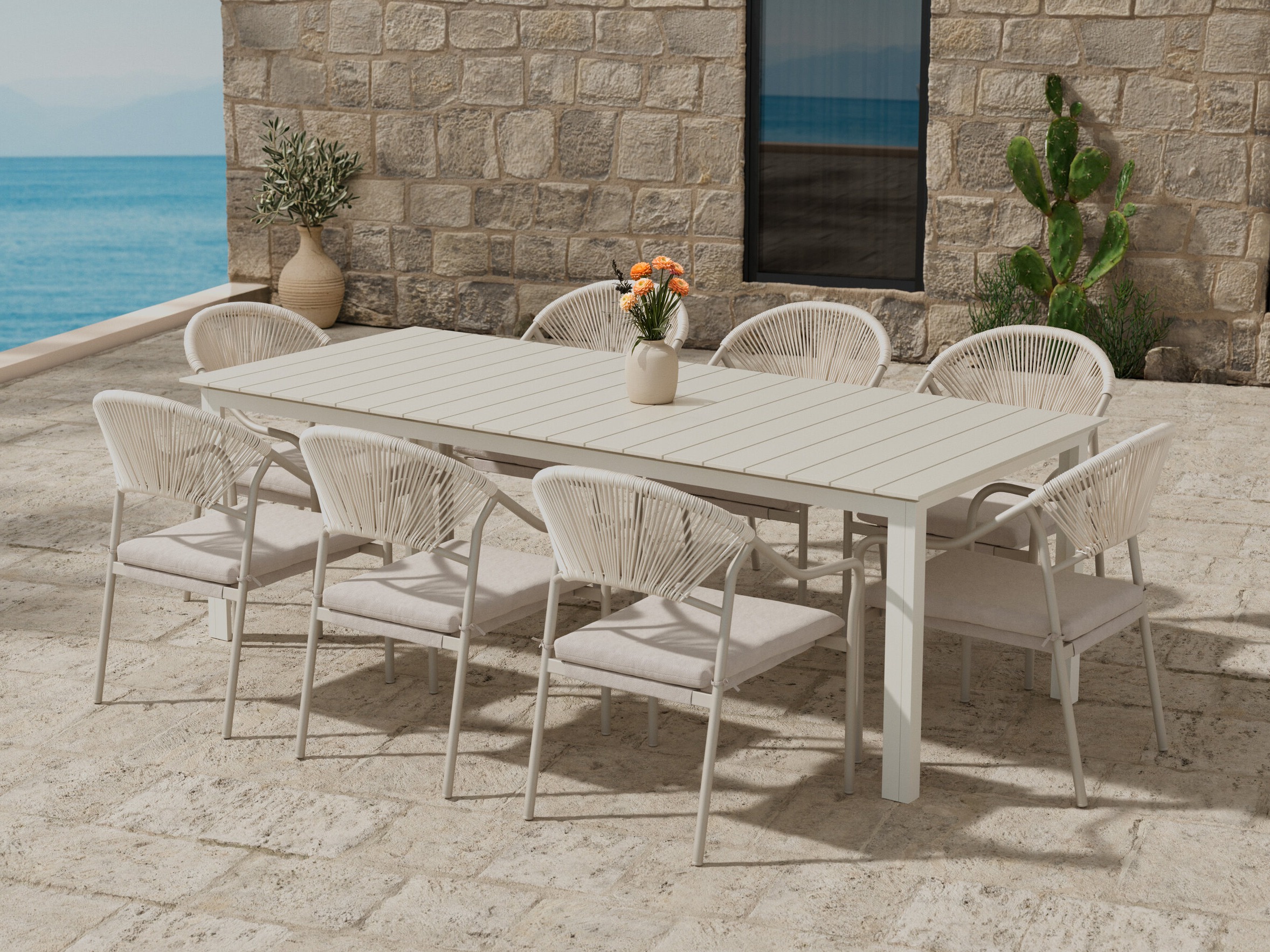 Table and chairs set Dallas 5311