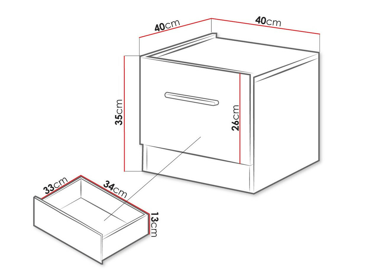 Bedside table SG4462
