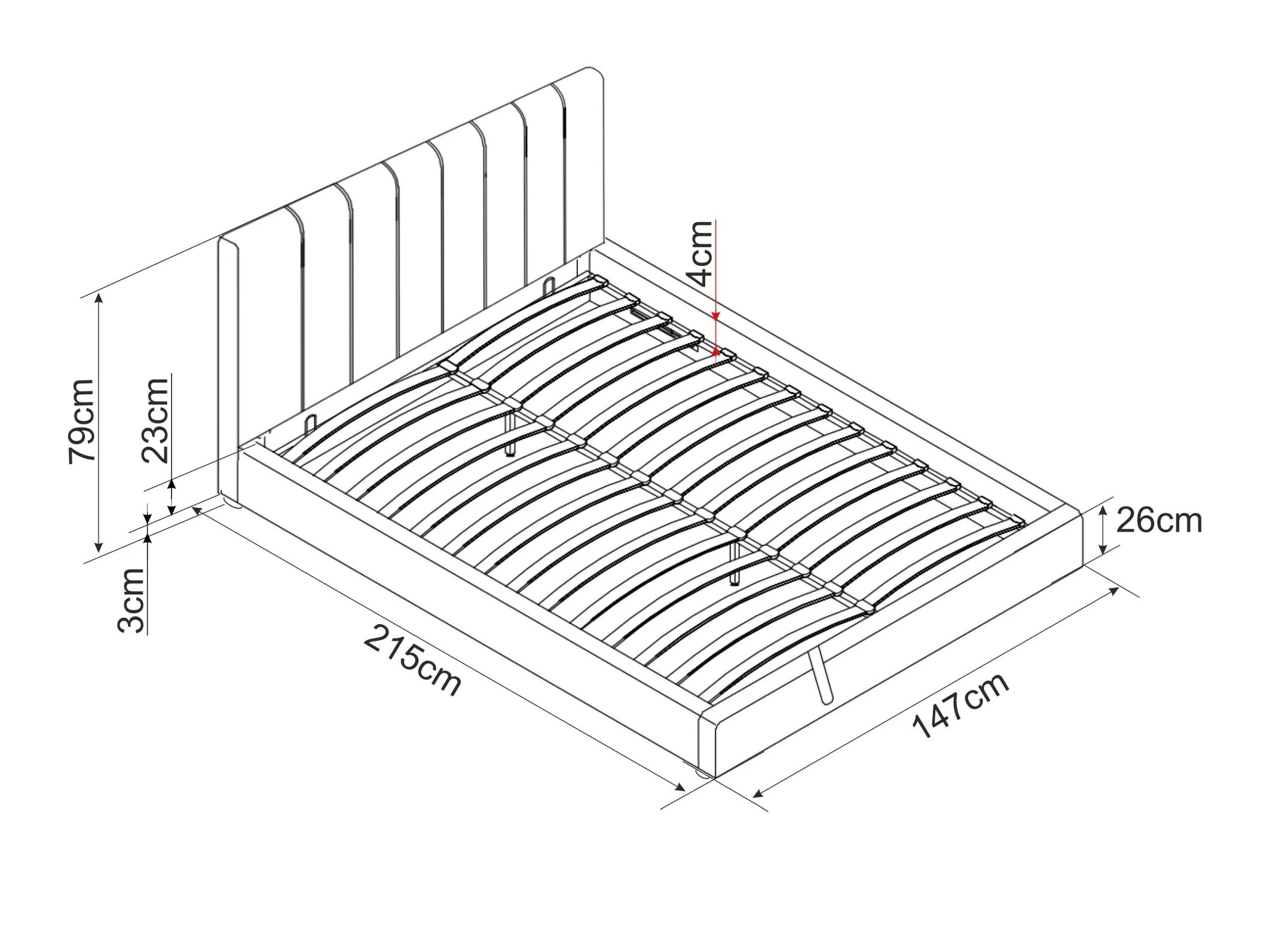 Κρεβάτι SG4458
