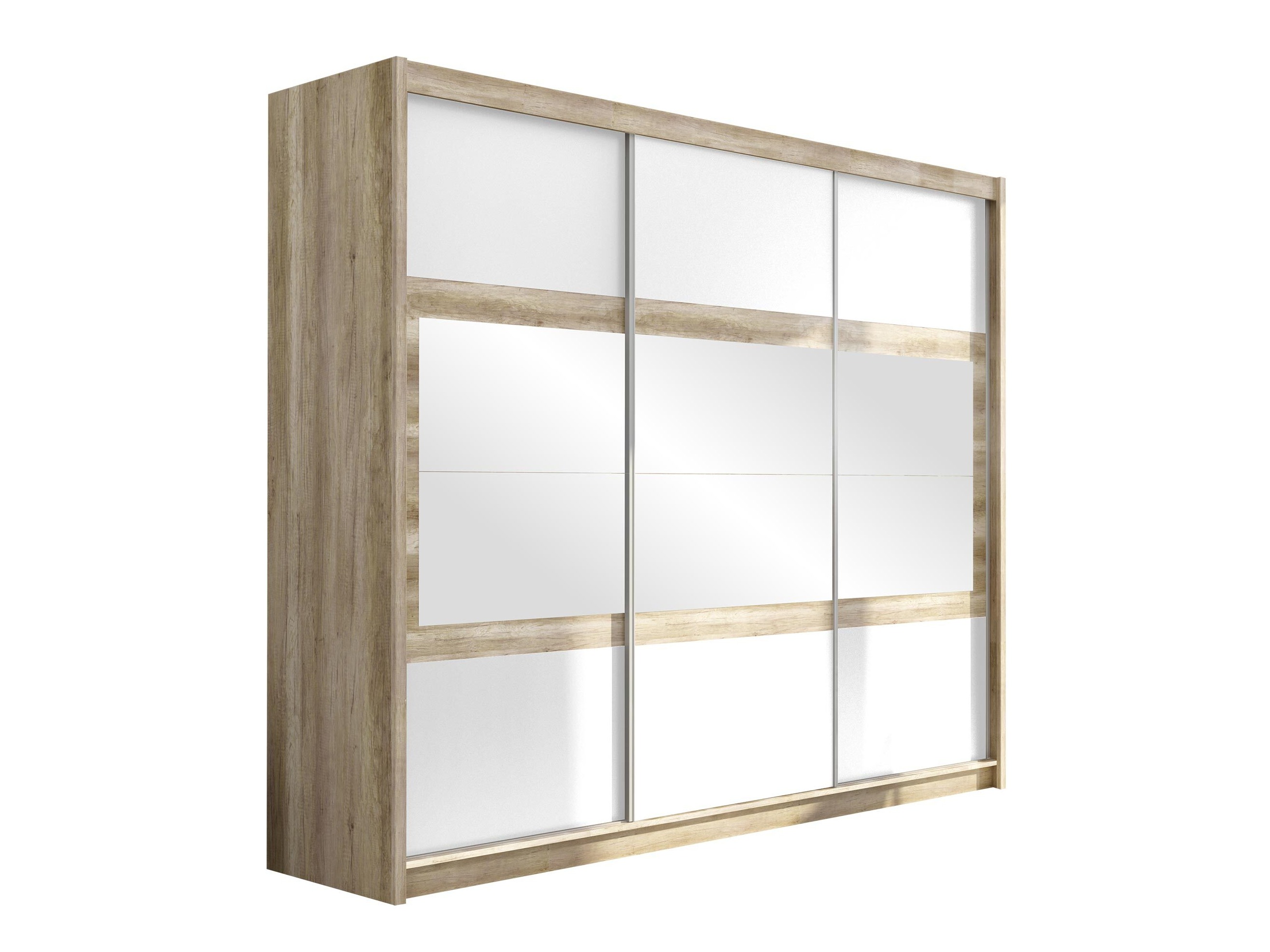 Wardrobe Honolulu 109 (White + Canyon oak)