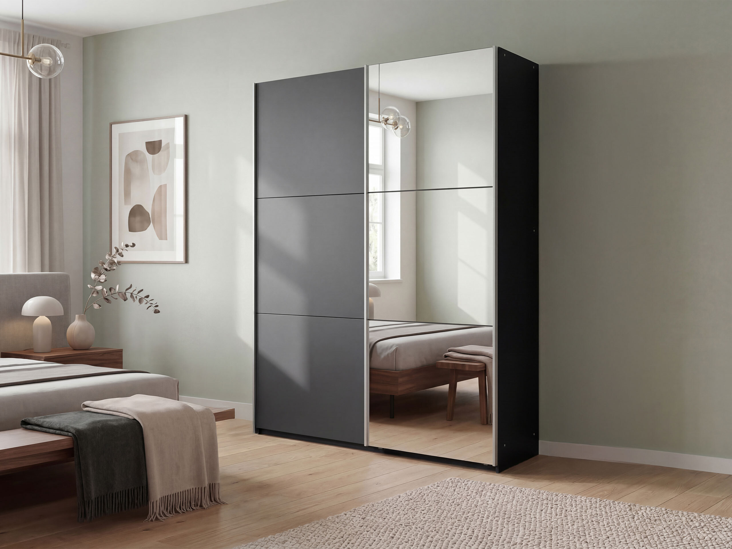 Wardrobe Honolulu 123 (Graphite)