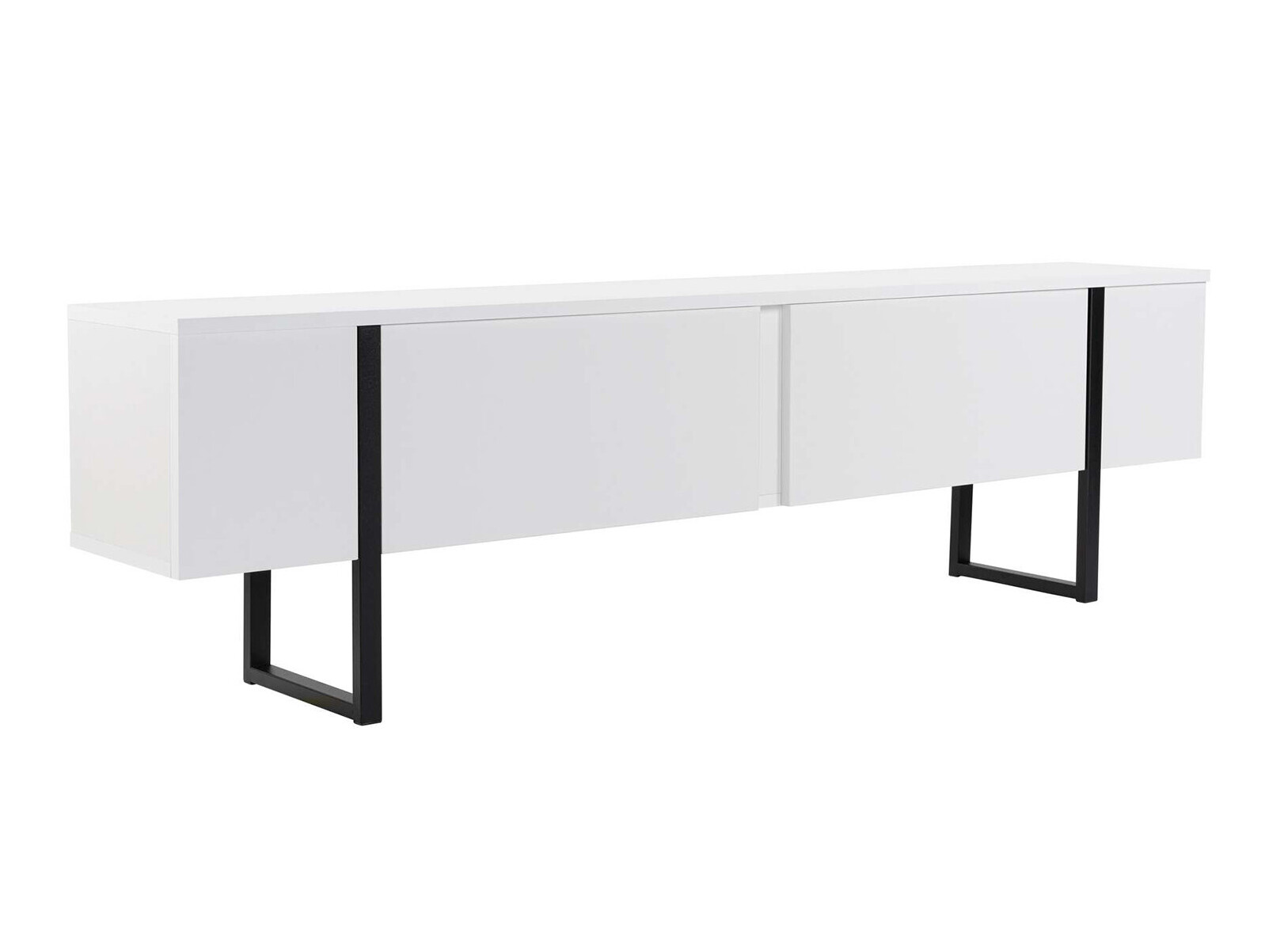 TV stand Novato 105 (White + Black)