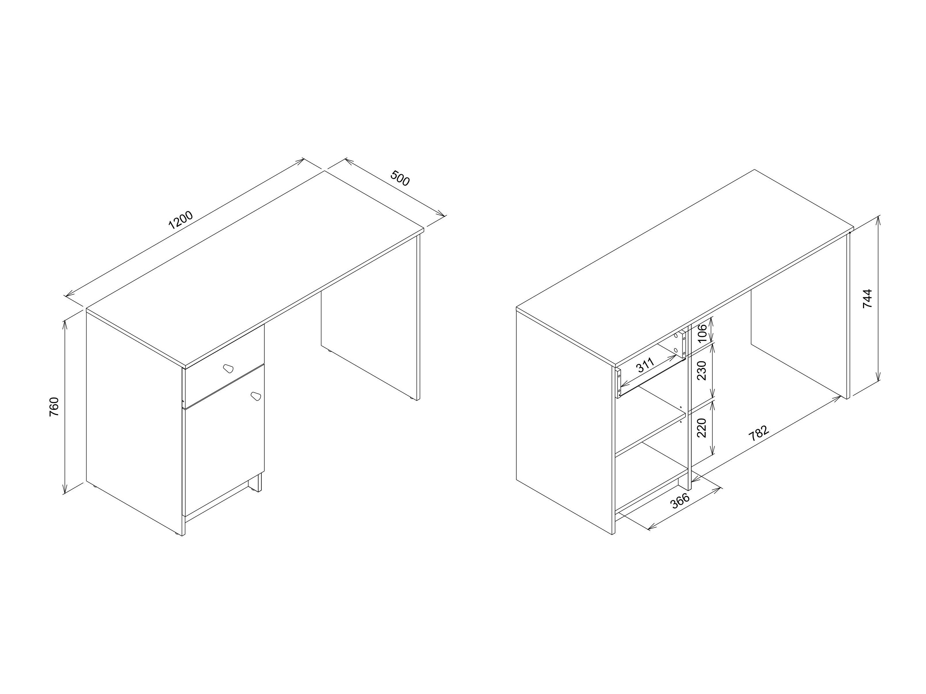 Desk Morsevi 107