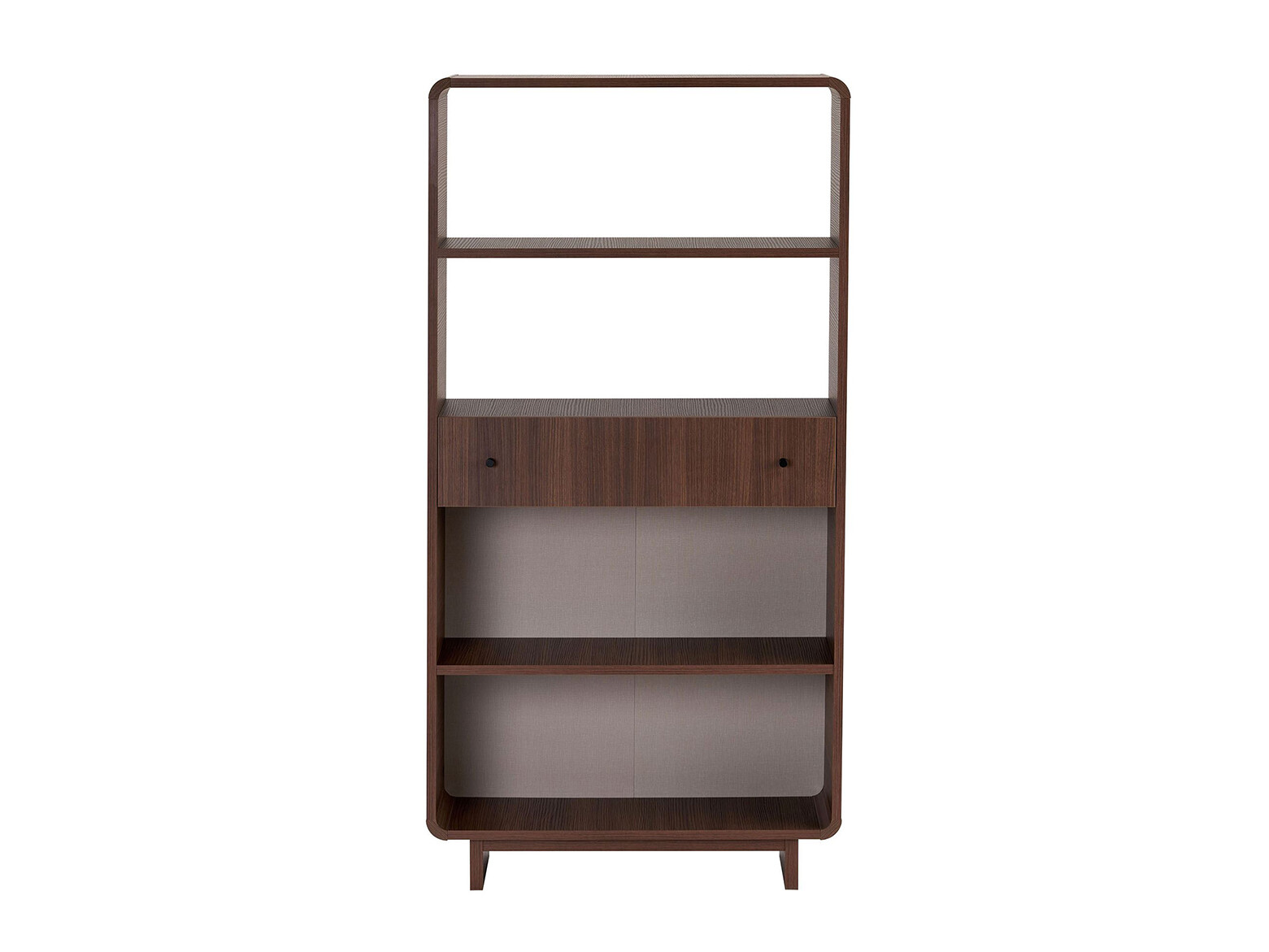 Bookcase Novato 161 (Walnut)