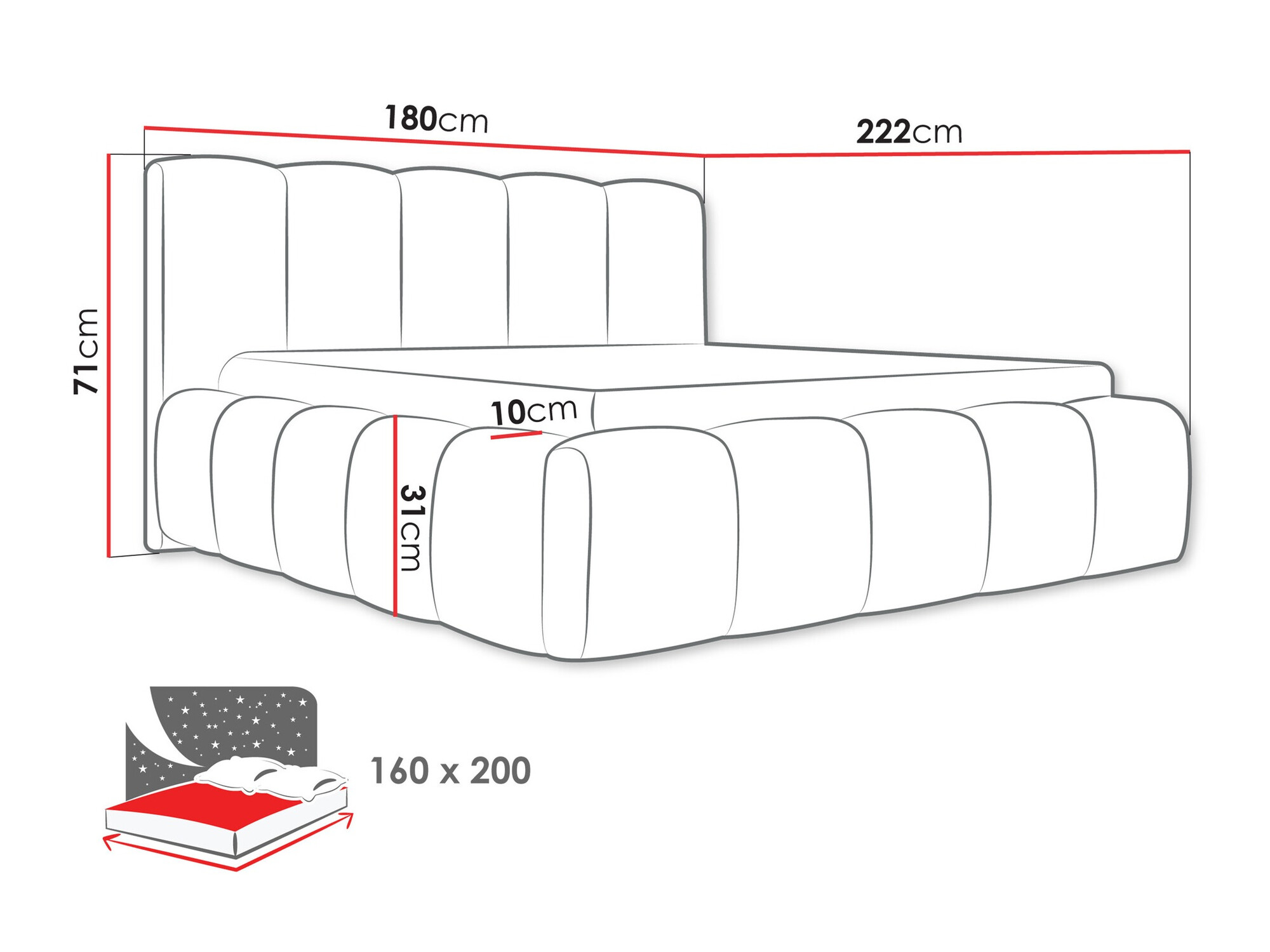 Bed SG4480