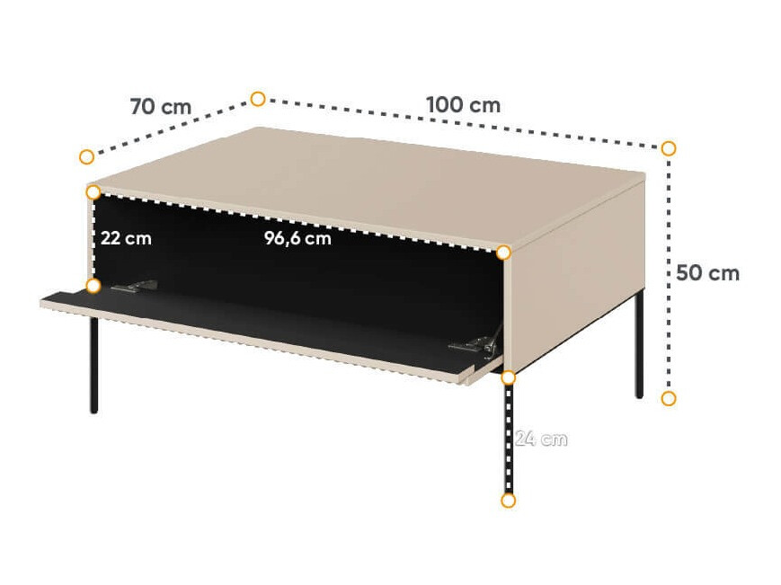 Coffee table SG4484 with damaged packaging
