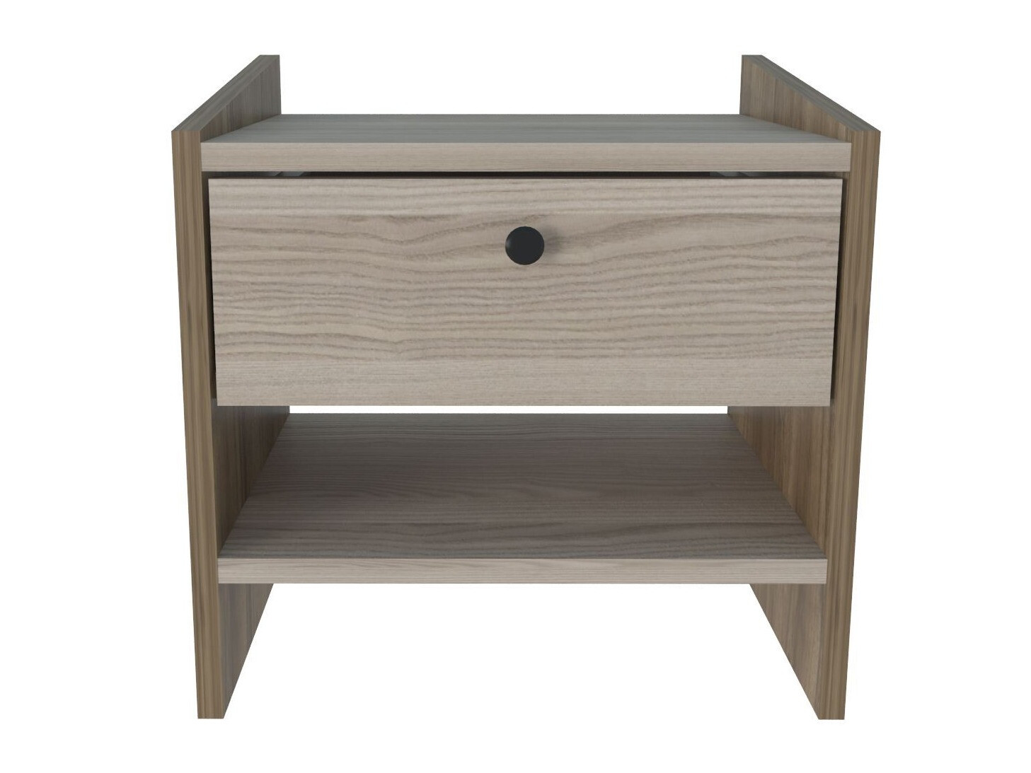 Bedside table Kailua 2752 (Light wood + Light walnut)