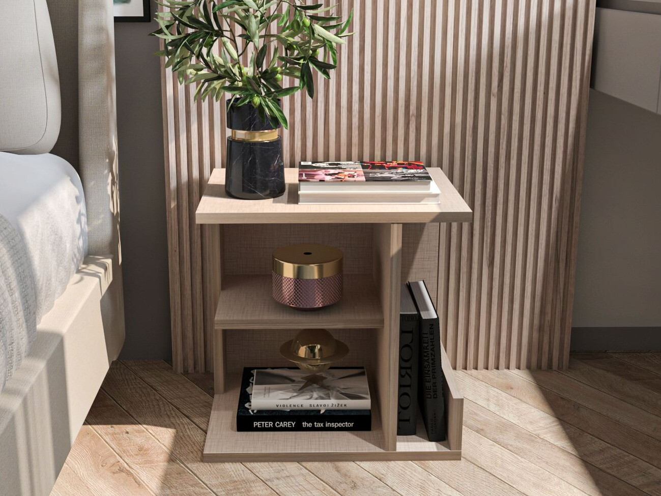 Bedside table Kailua 2755 (Beige)