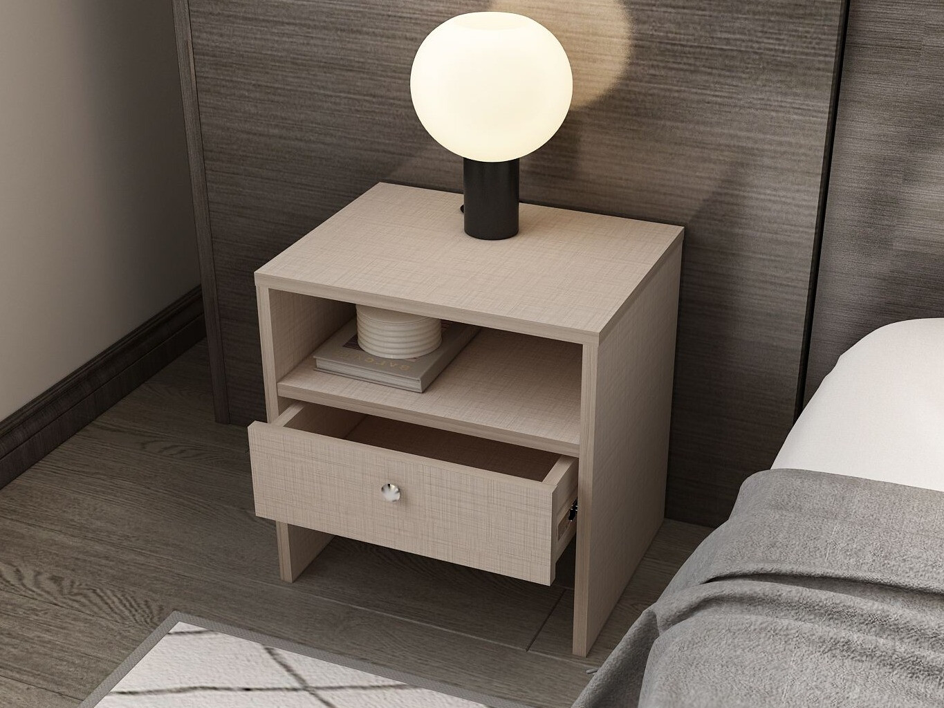 Bedside table Kailua 2756 (Beige)