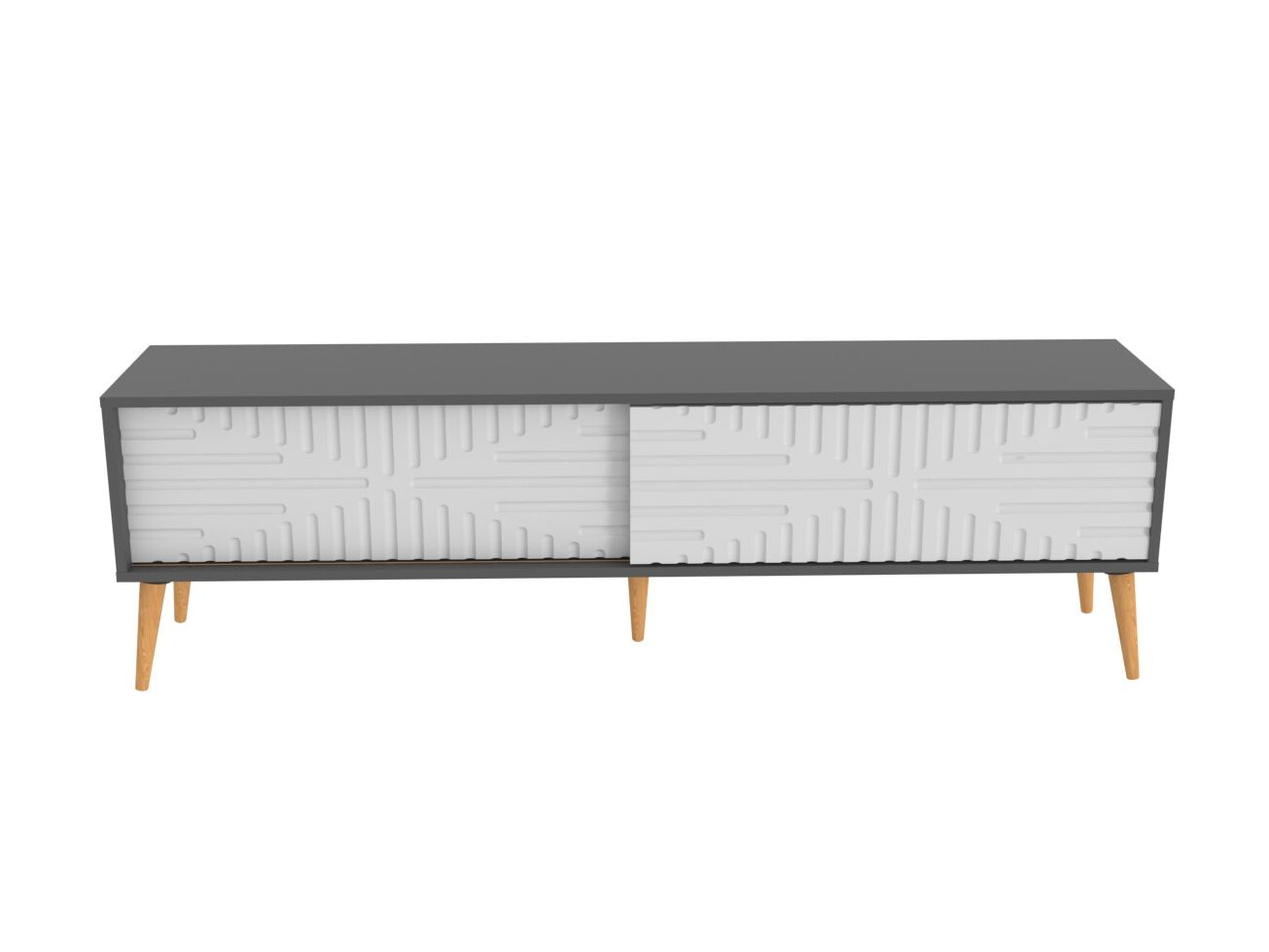TV stand Kailua 2771 (White + Anthracite)