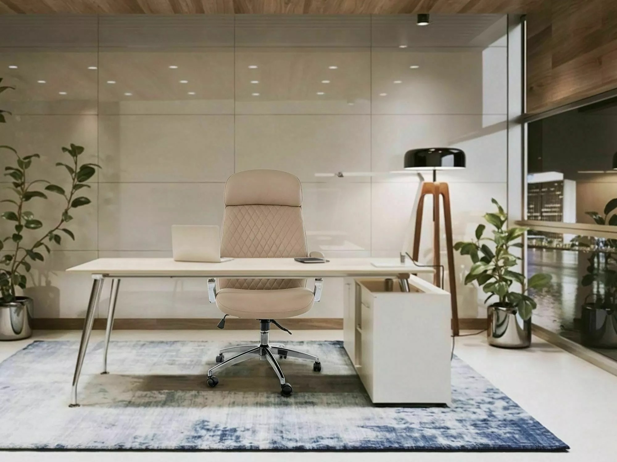 Office chair Detroit 972 (Beige)