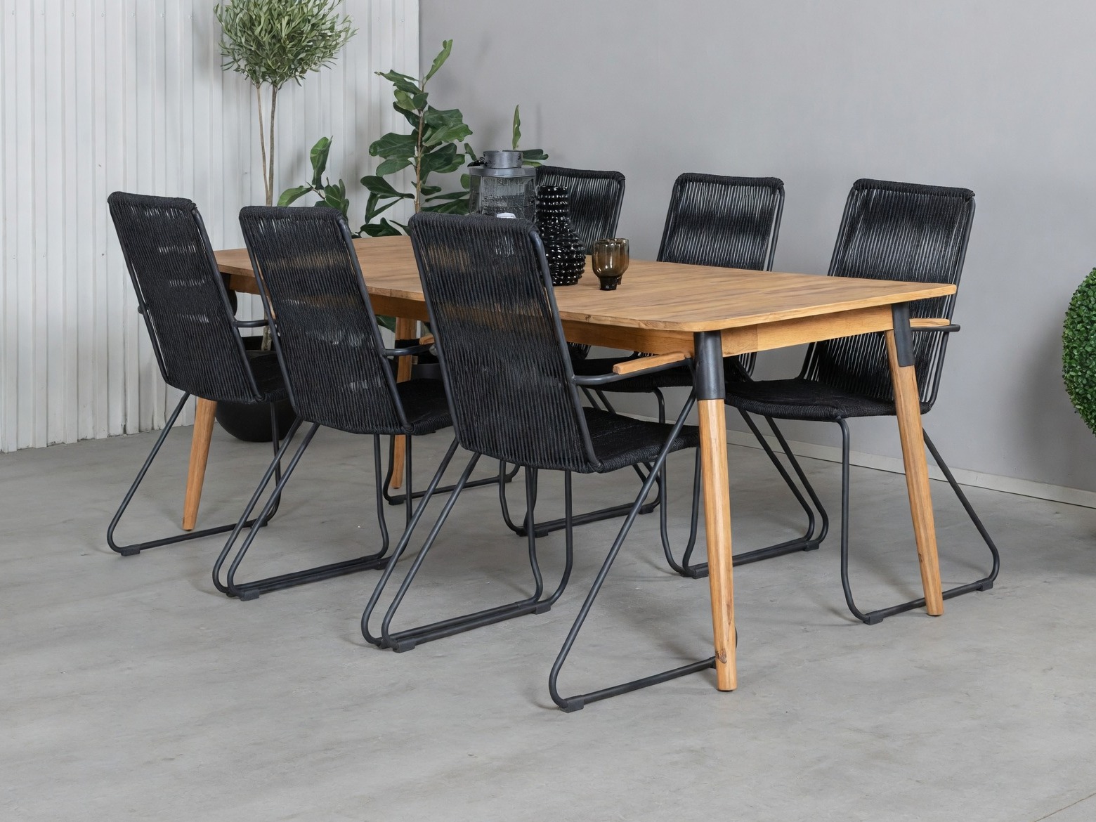 Table and chairs set Dallas 5321