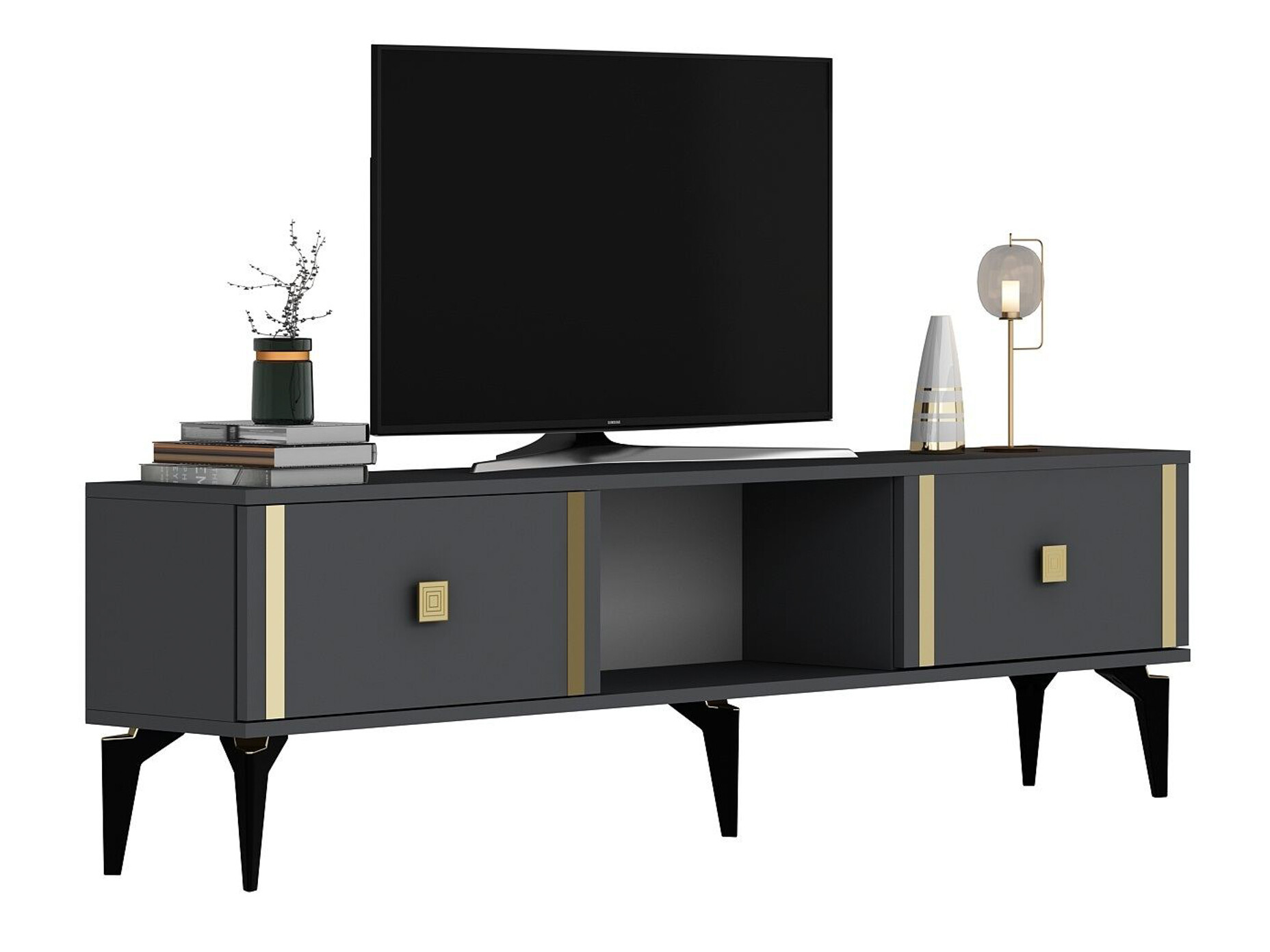 TV stand Asheboro 205 (Anthracite)
