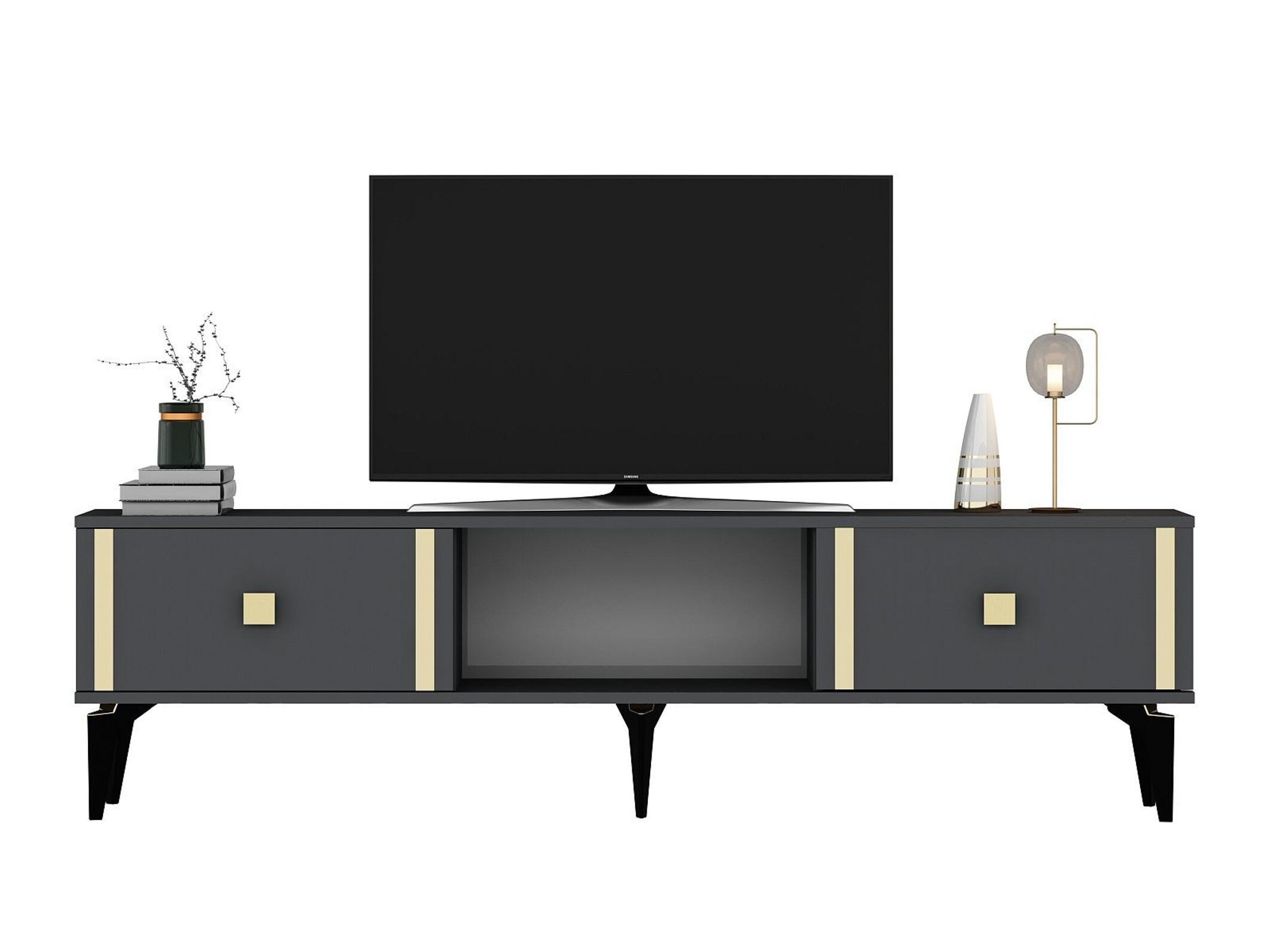 TV stand Asheboro 205 (Anthracite)