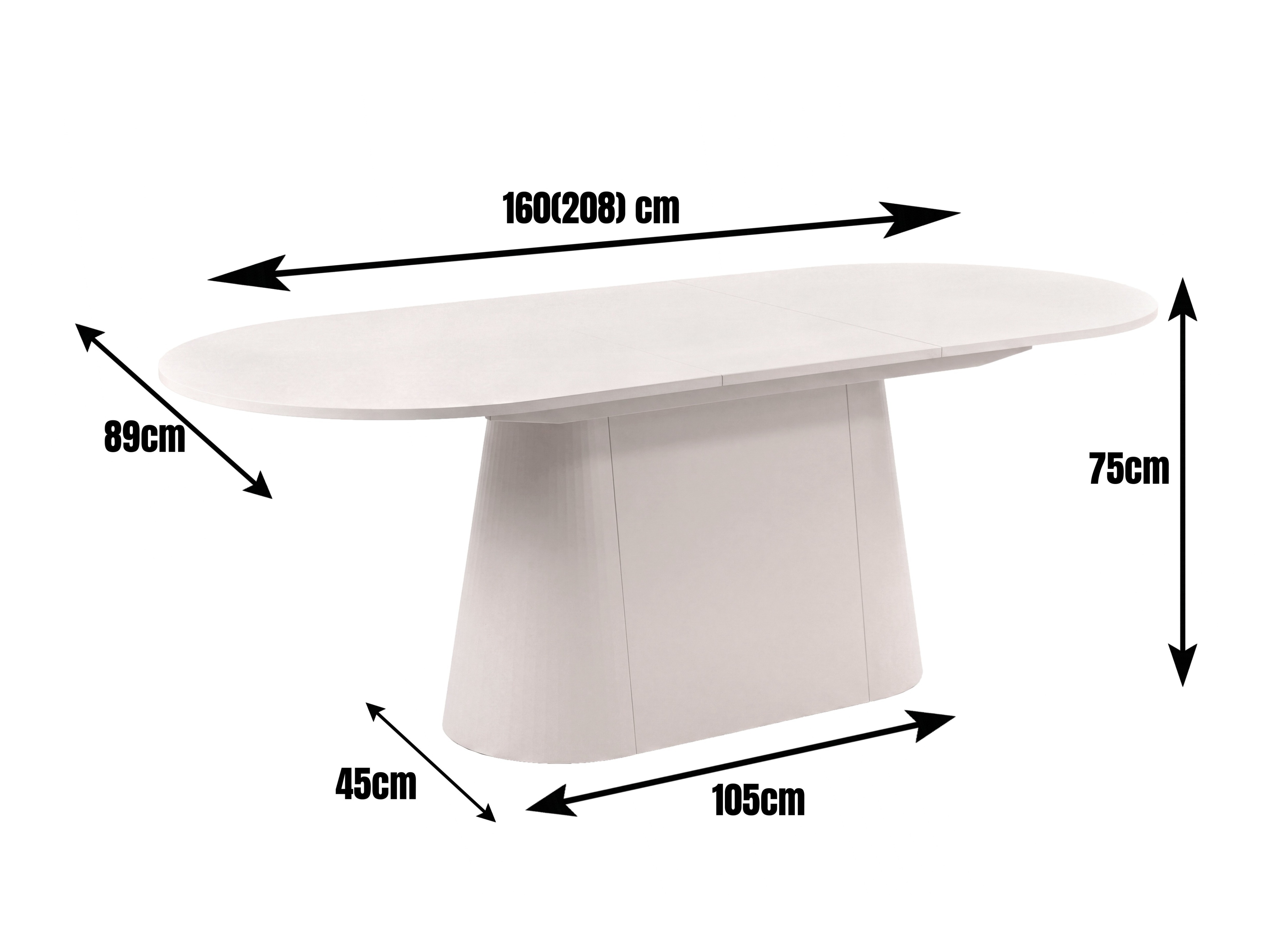 Table Hoboken 102 (Cashmere)