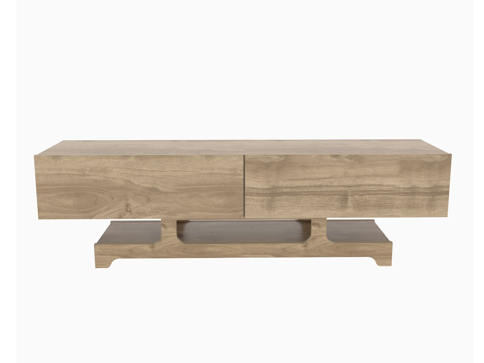 TV stand Asheboro 216 (Light walnut)