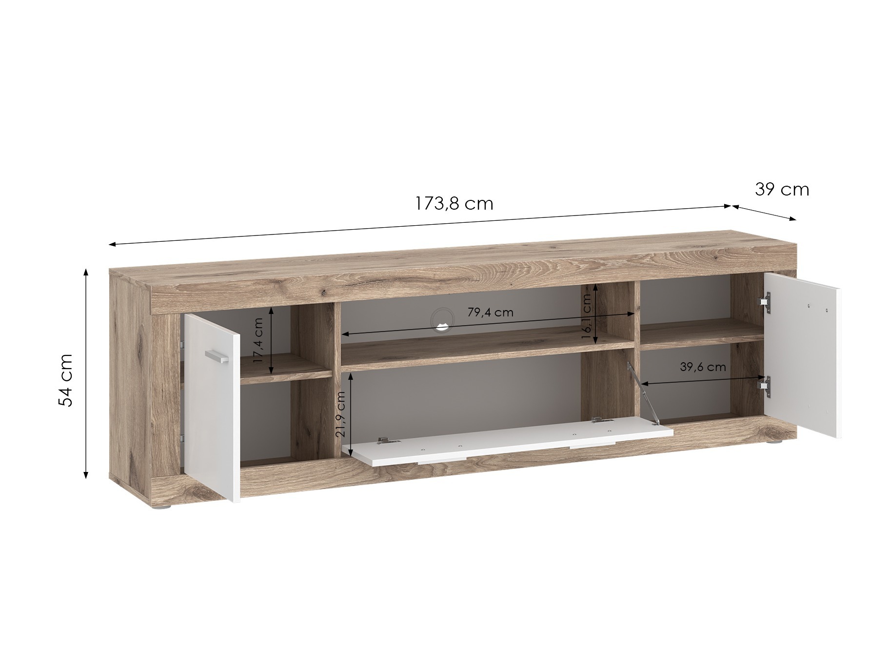 TV stand Nolciri 100