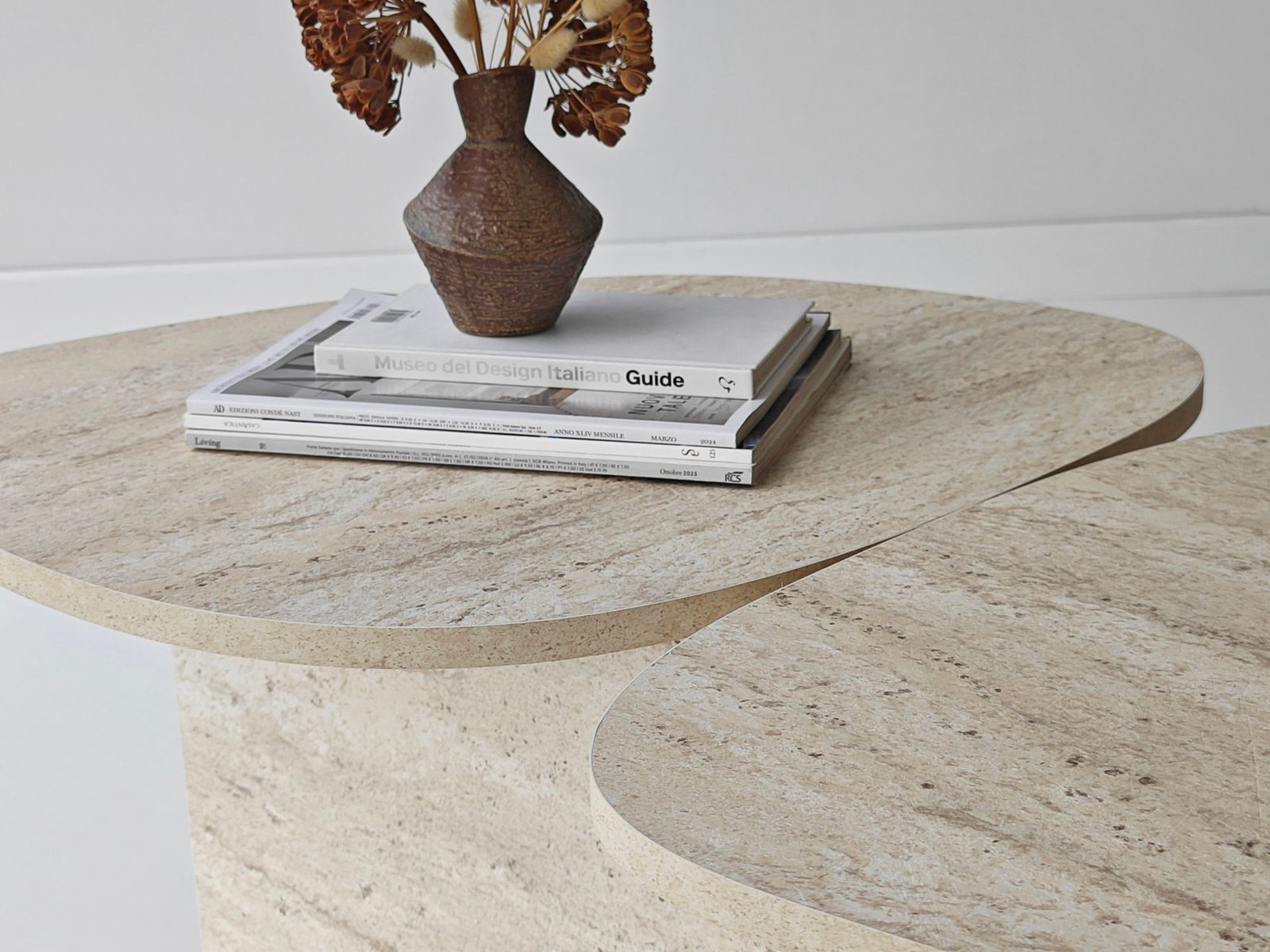 Coffee table Kailua 2815 (Light travertine)