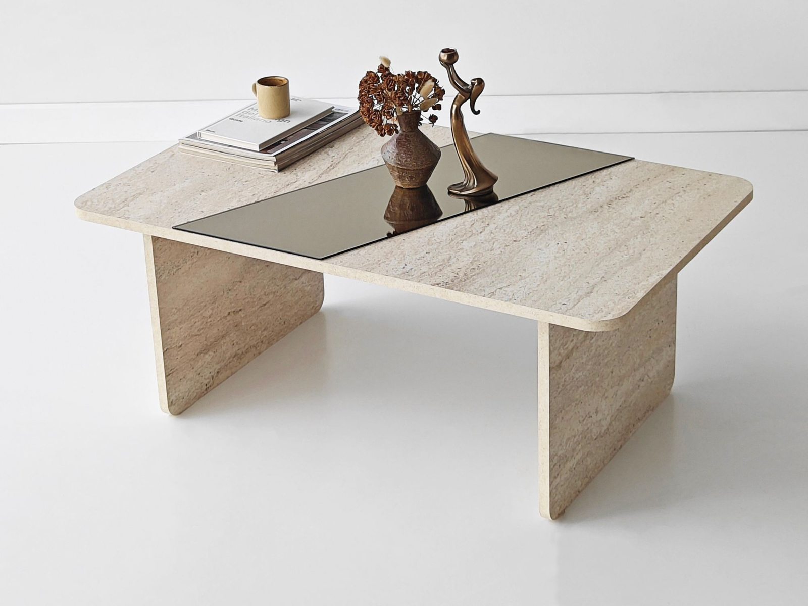 Coffee table Kailua 2816 (Light travertine)